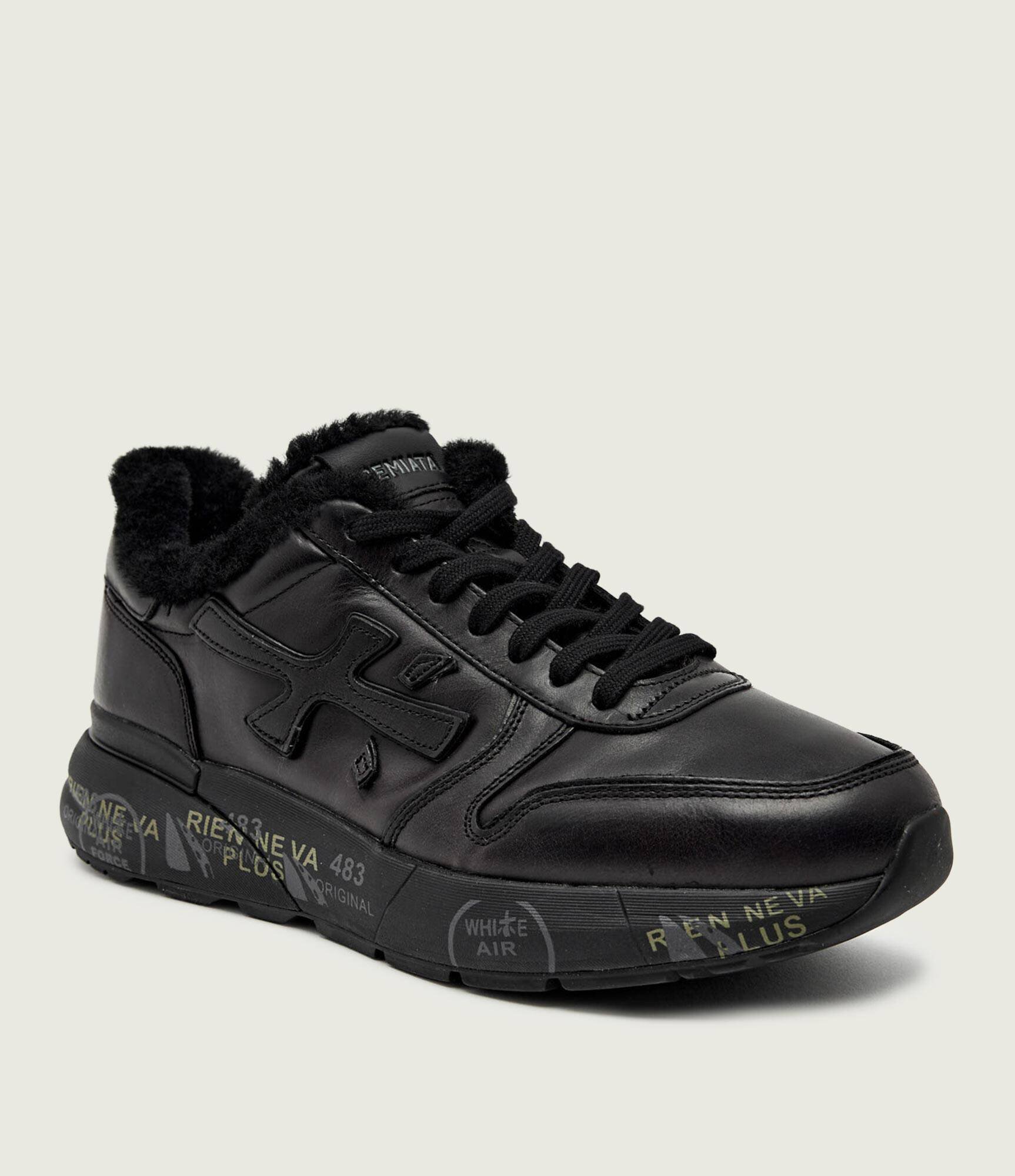 Premiata Sneakers MICK 1453 cu adaos de lână | shearling
