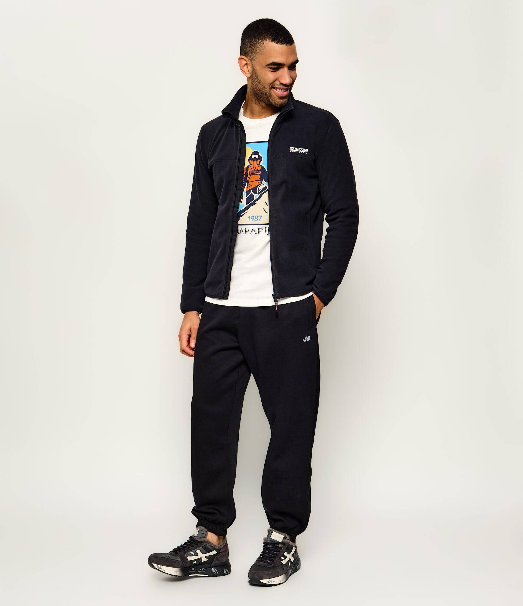 Premiata Sneakers MICK 7719 | piele întoarsă