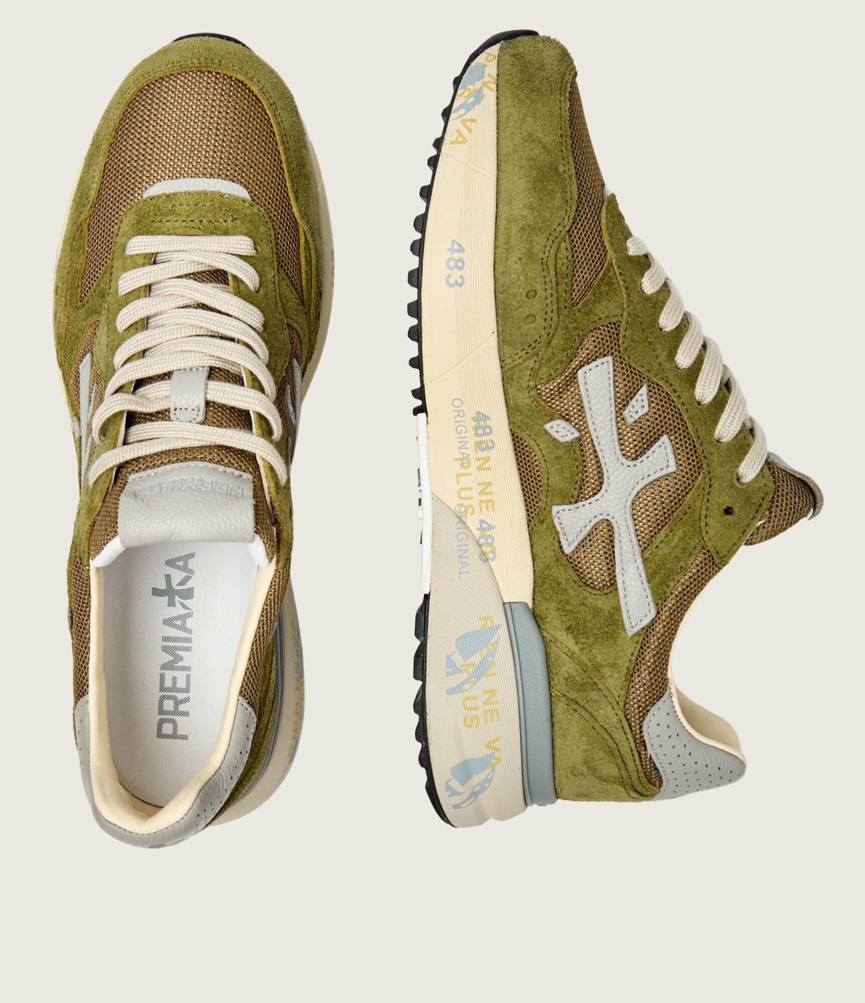 Premiata Sneakers Mick 8271 | piele întoarsă