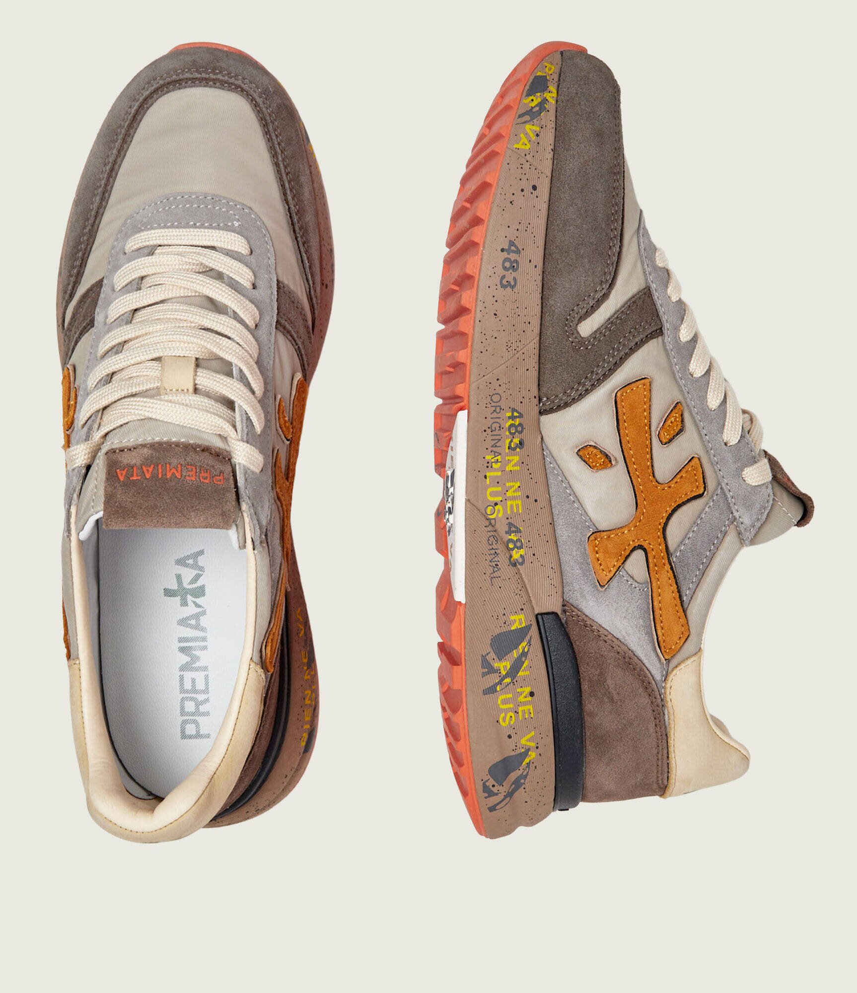 Premiata Sneakers MICK | piele întoarsă