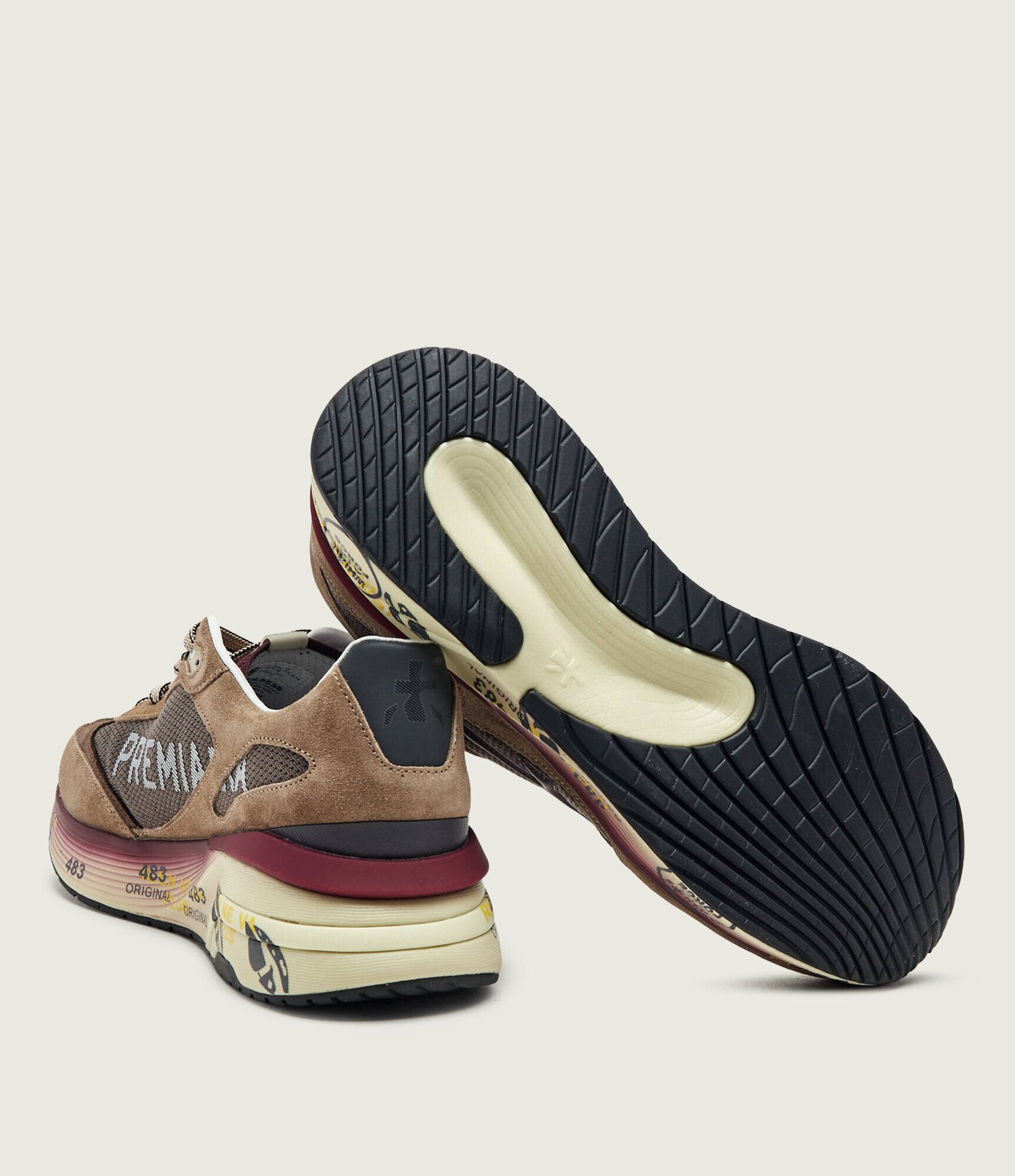 Premiata Sneakers Moerun | piele întoarsă
