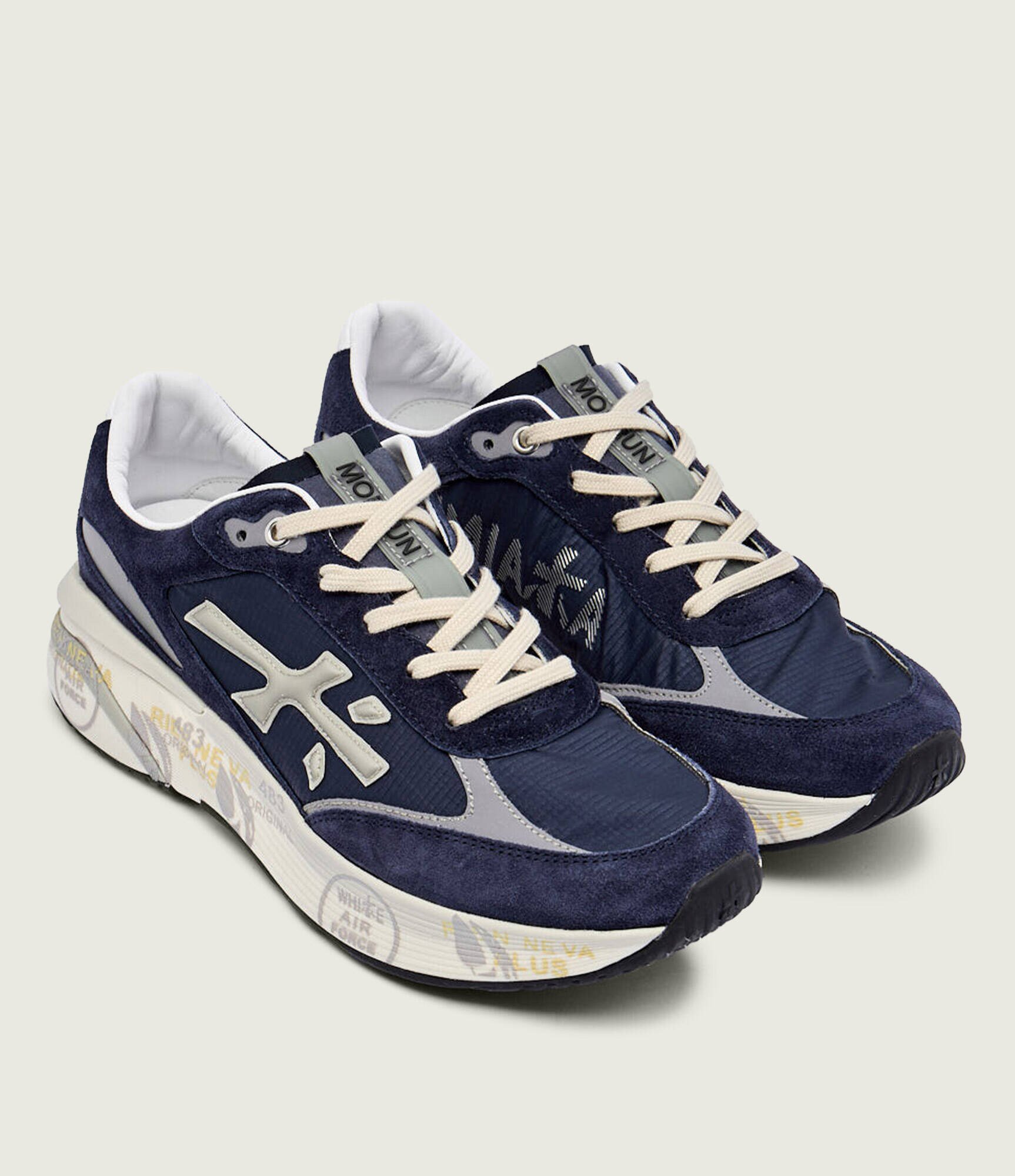 Premiata Sneakers MOERUN | piele întoarsă