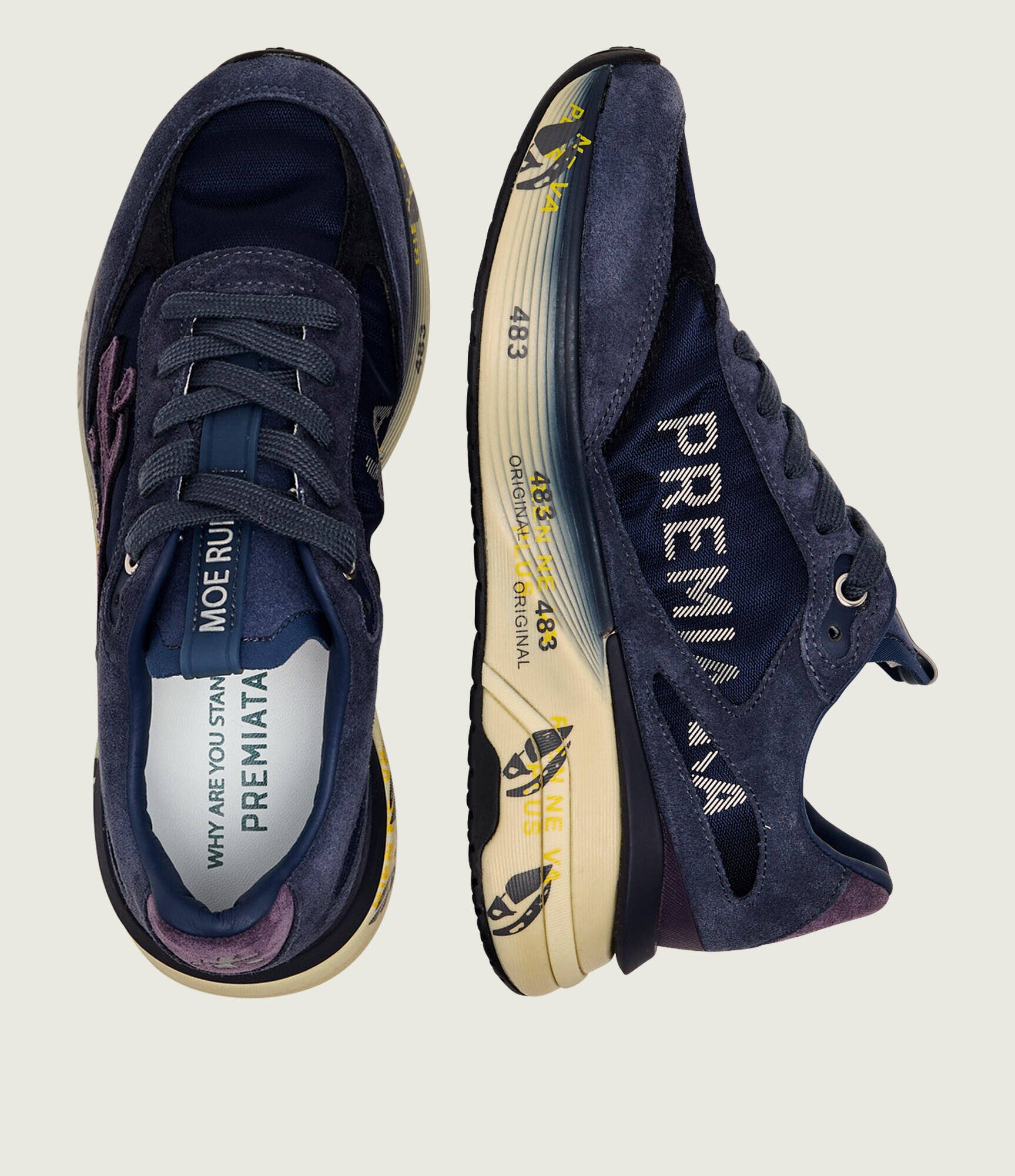 Premiata Sneakers Moerund | piele întoarsă