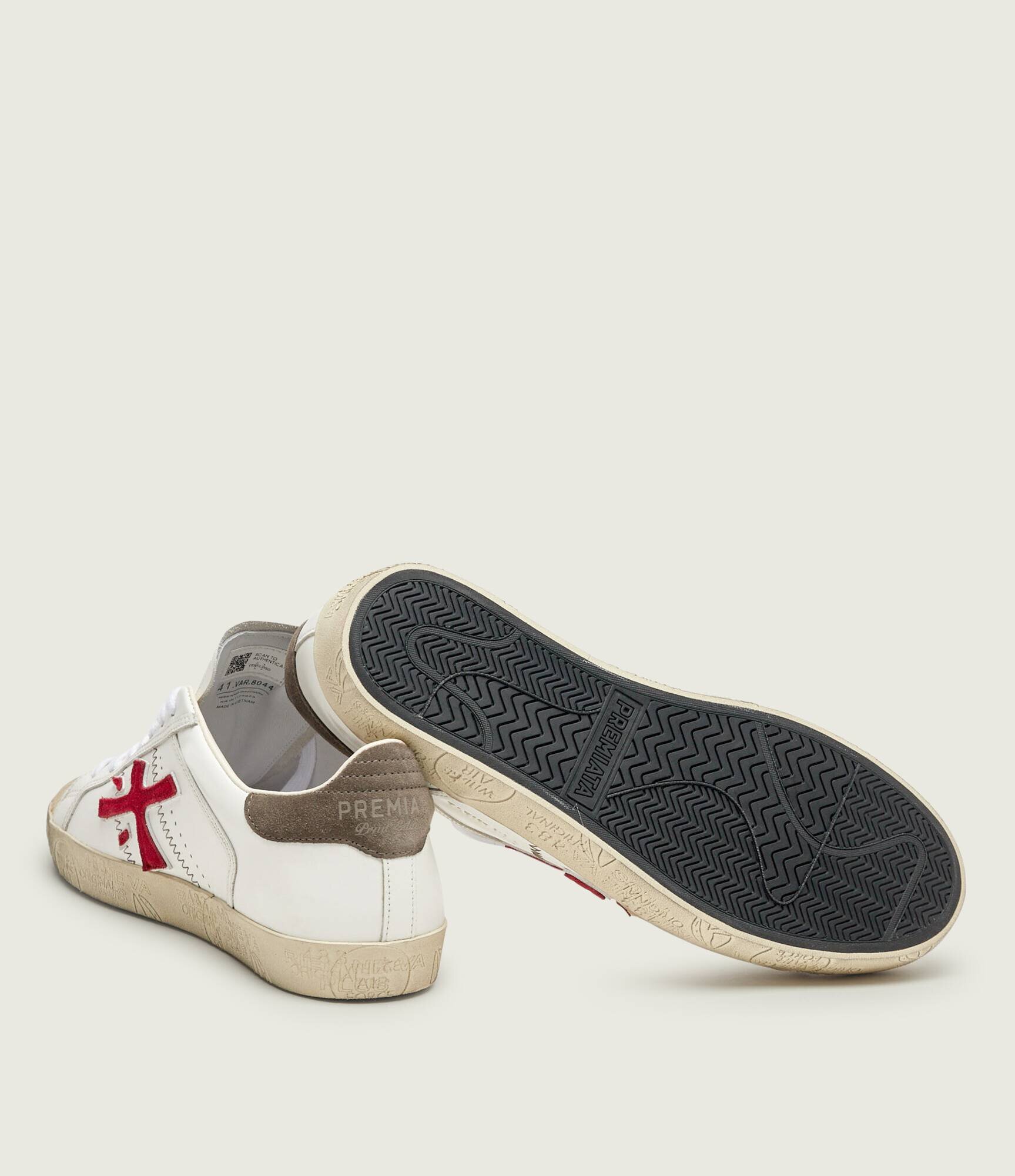 Premiata Teniși din piele Steven 8044 | piele întoarsă