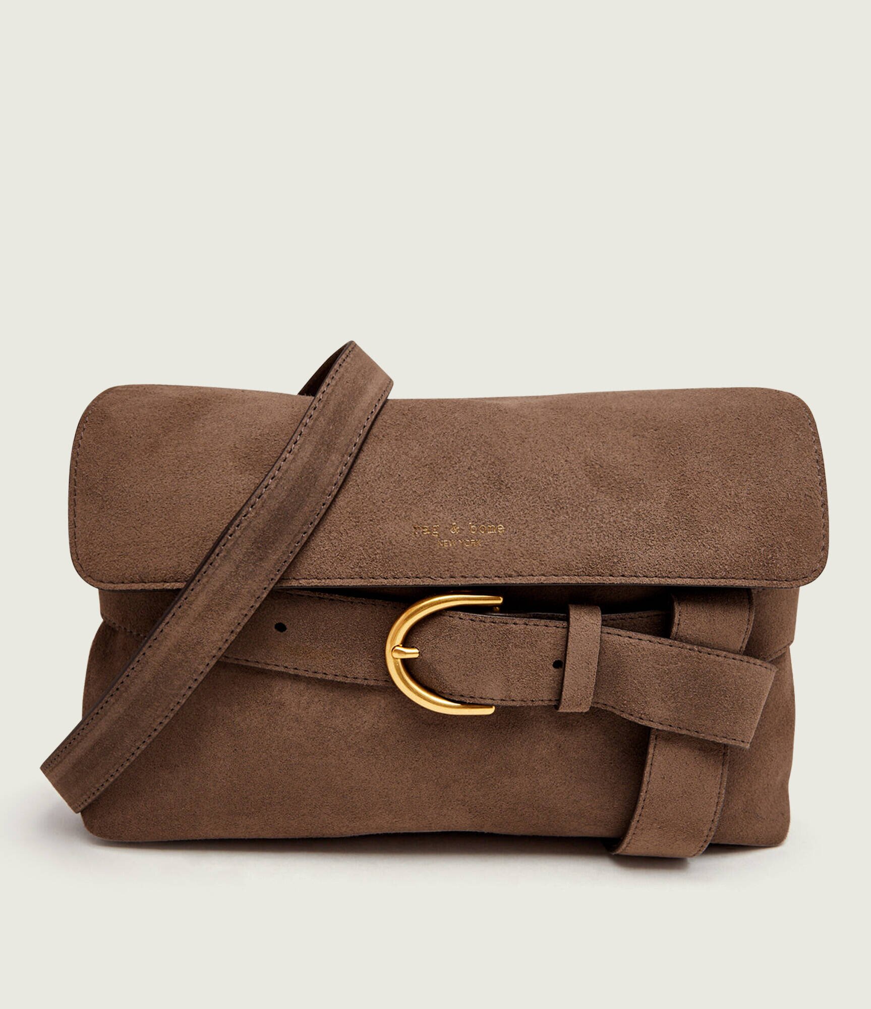 Rag&Bone Geantă poștaș Lexington | piele întoarsă