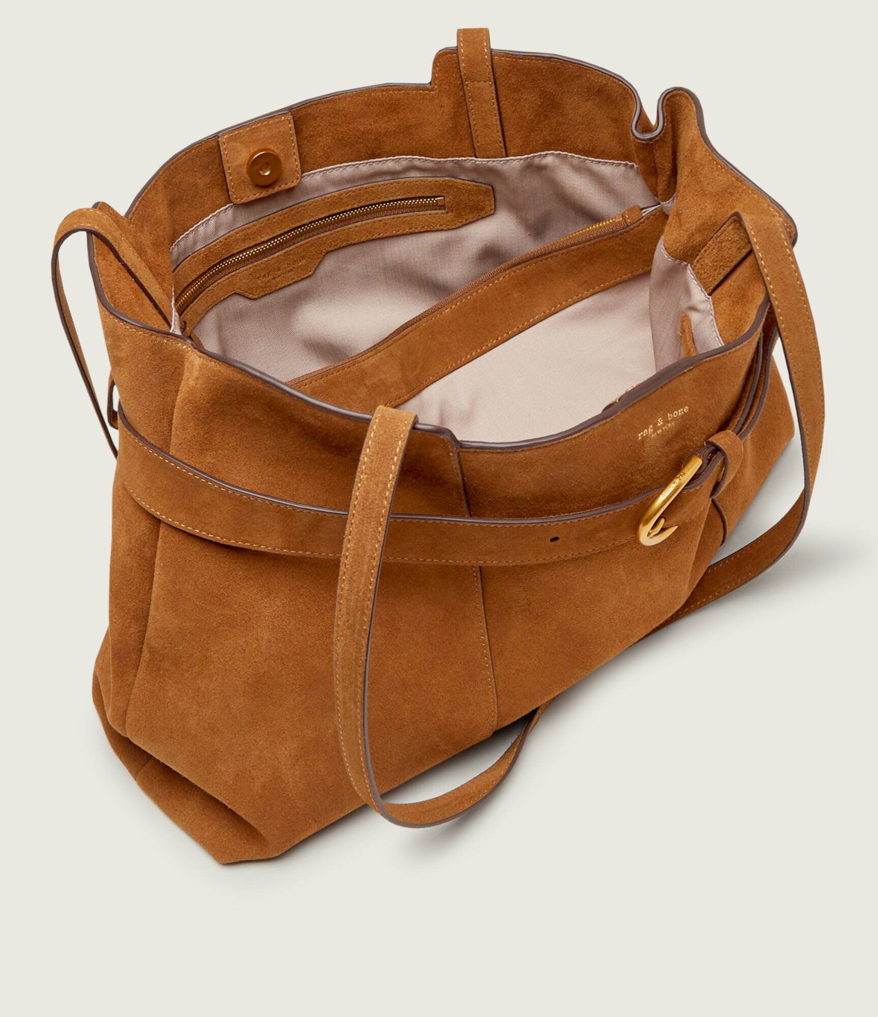 Rag&Bone Geantă shopper LEXINGTON | piele întoarsă