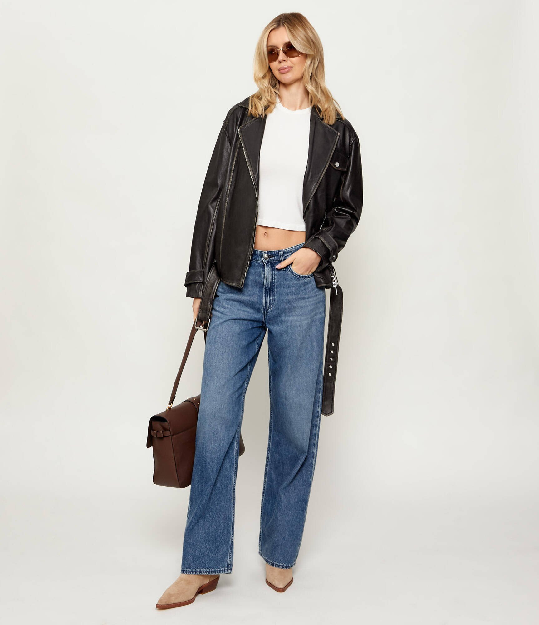 Rag&Bone Tricou LUCA | Cropped Fit
