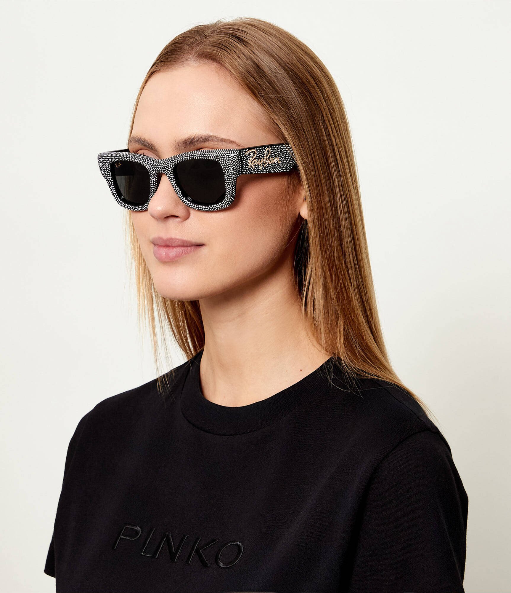 Ray-Ban Ochelari de soare Wayfarer Puffer Crystal Pavè RB4940BP | x A$AP Rocky