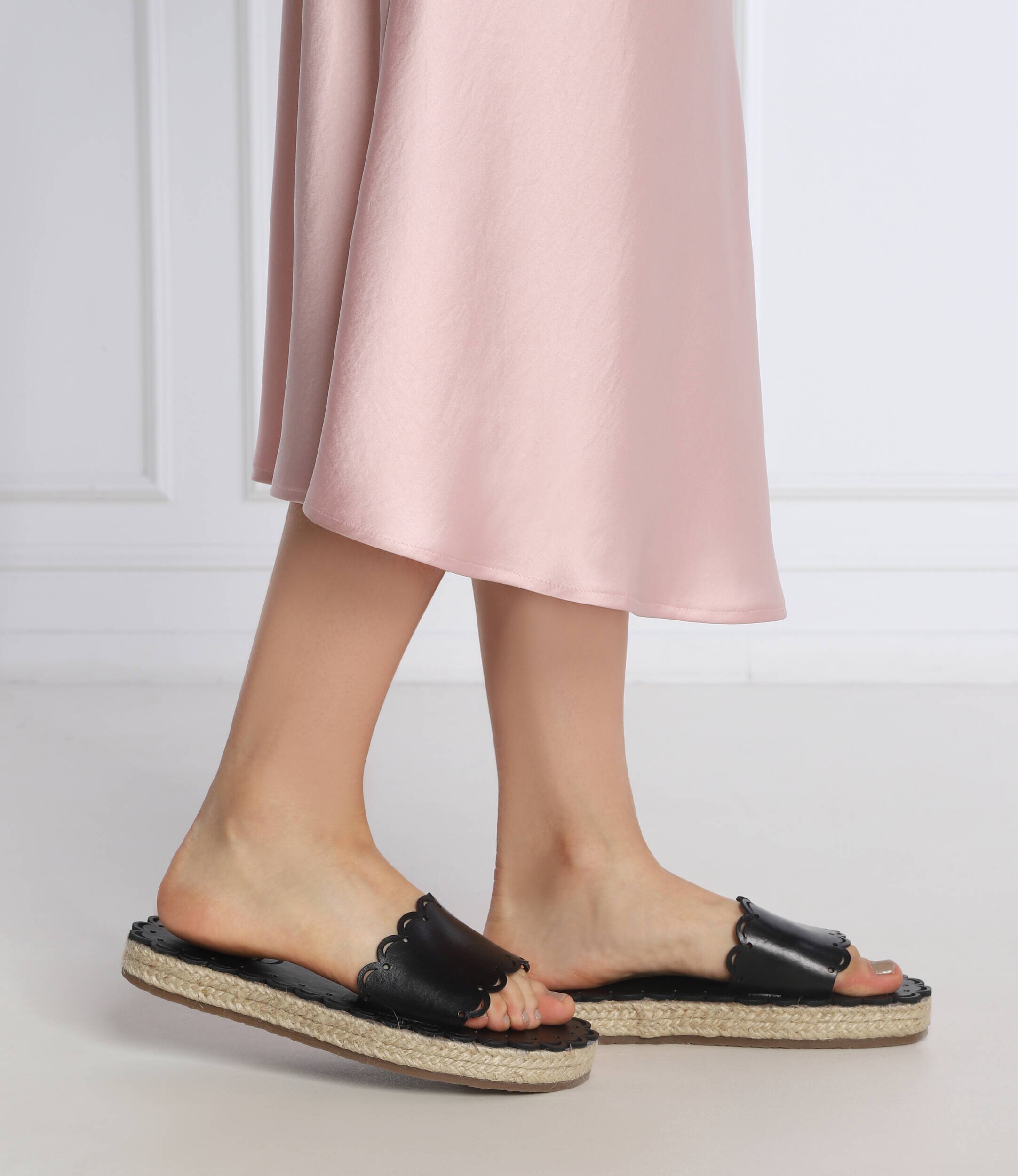 RED VALENTINO De piele șlapi