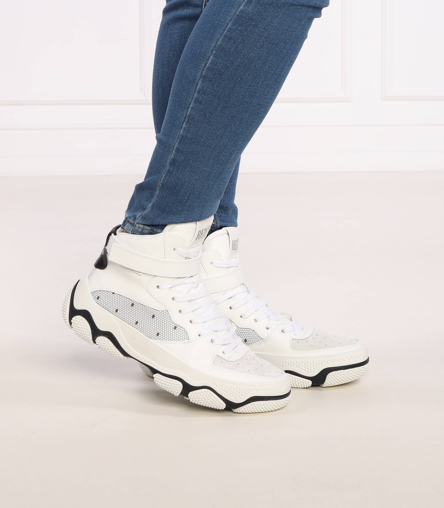 RED VALENTINO De piele sneakers