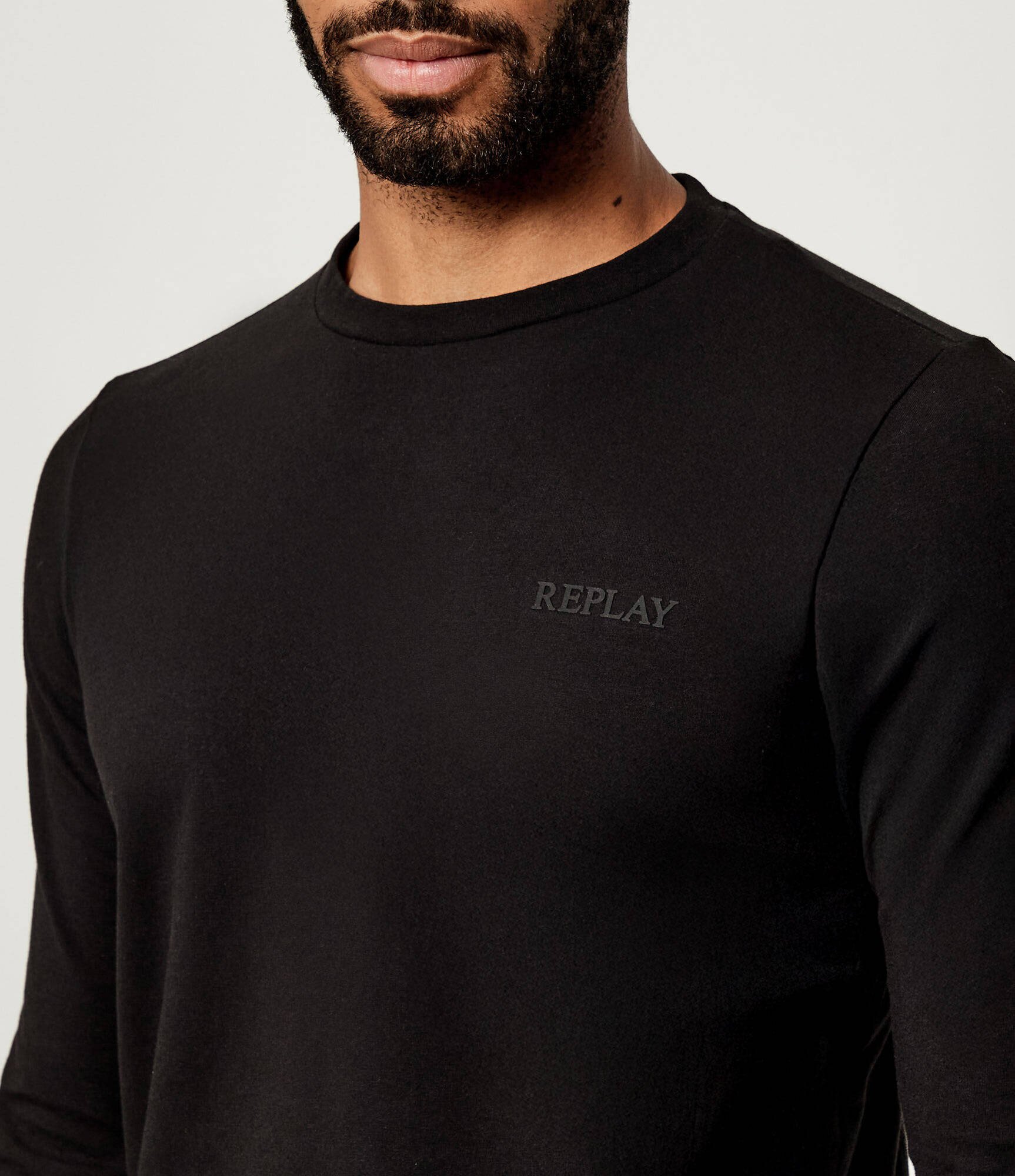 Replay Longsleeve | regular fit | stretch