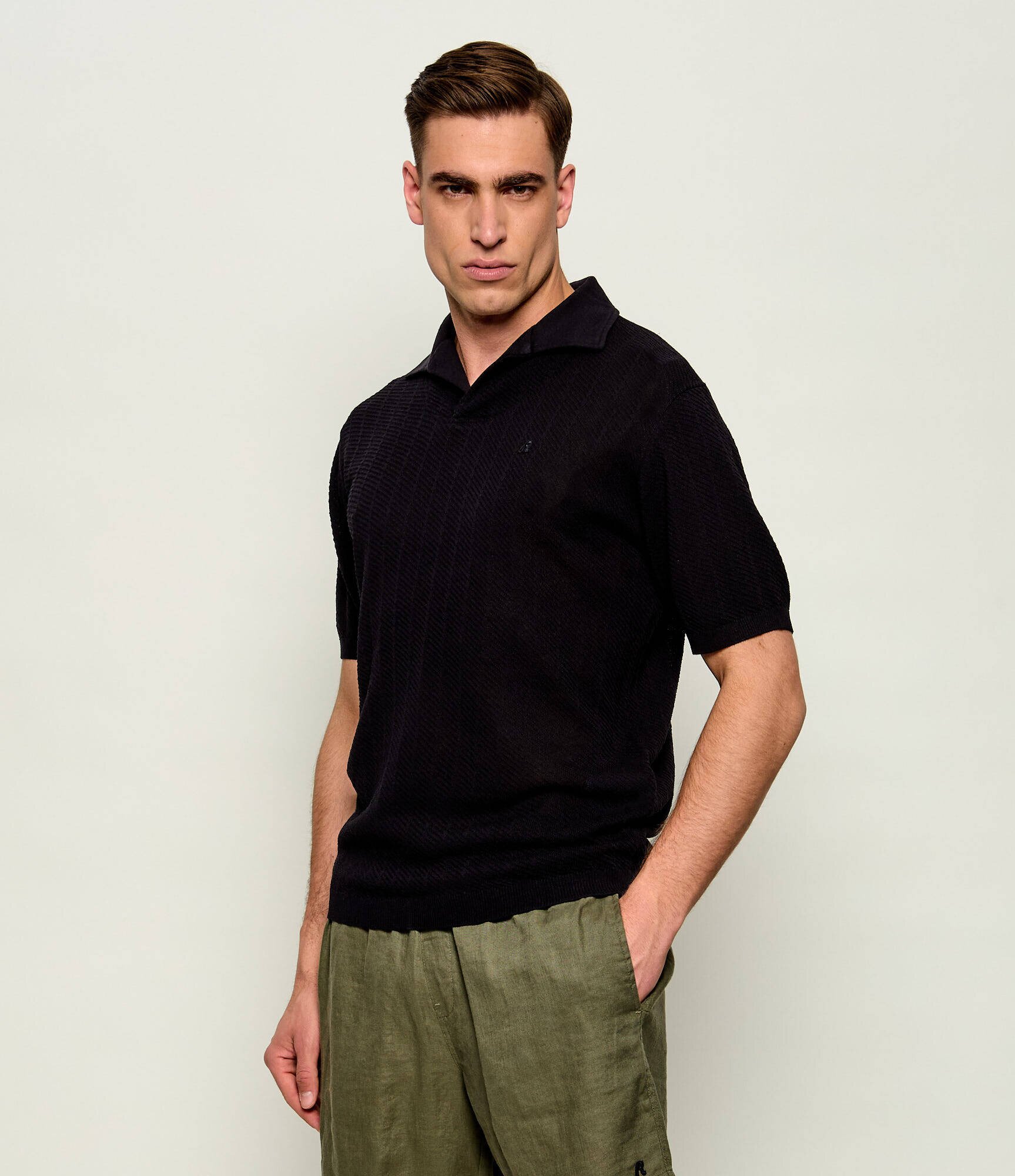 Replay Polo | regular fit | cu adaos de in