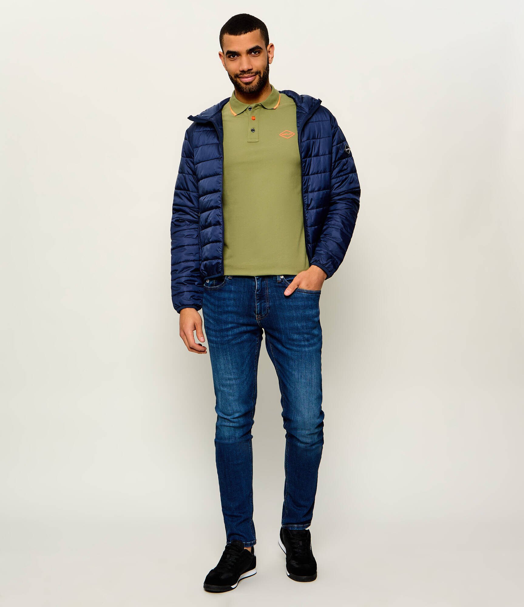 Replay Polo | regular fit | stretch pique