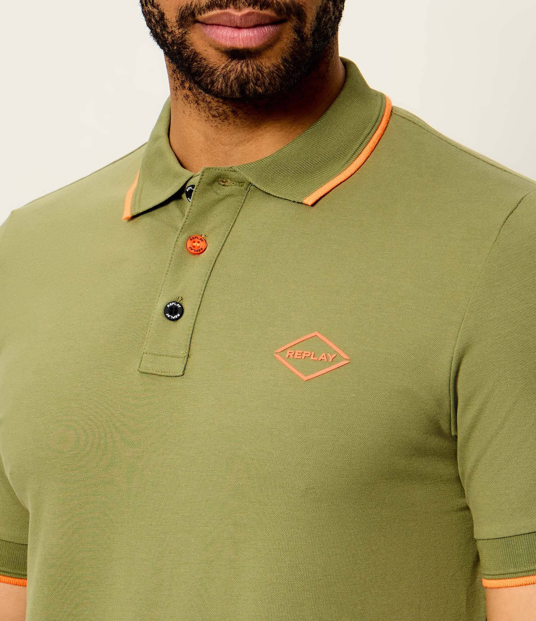 Replay Polo | regular fit | stretch pique