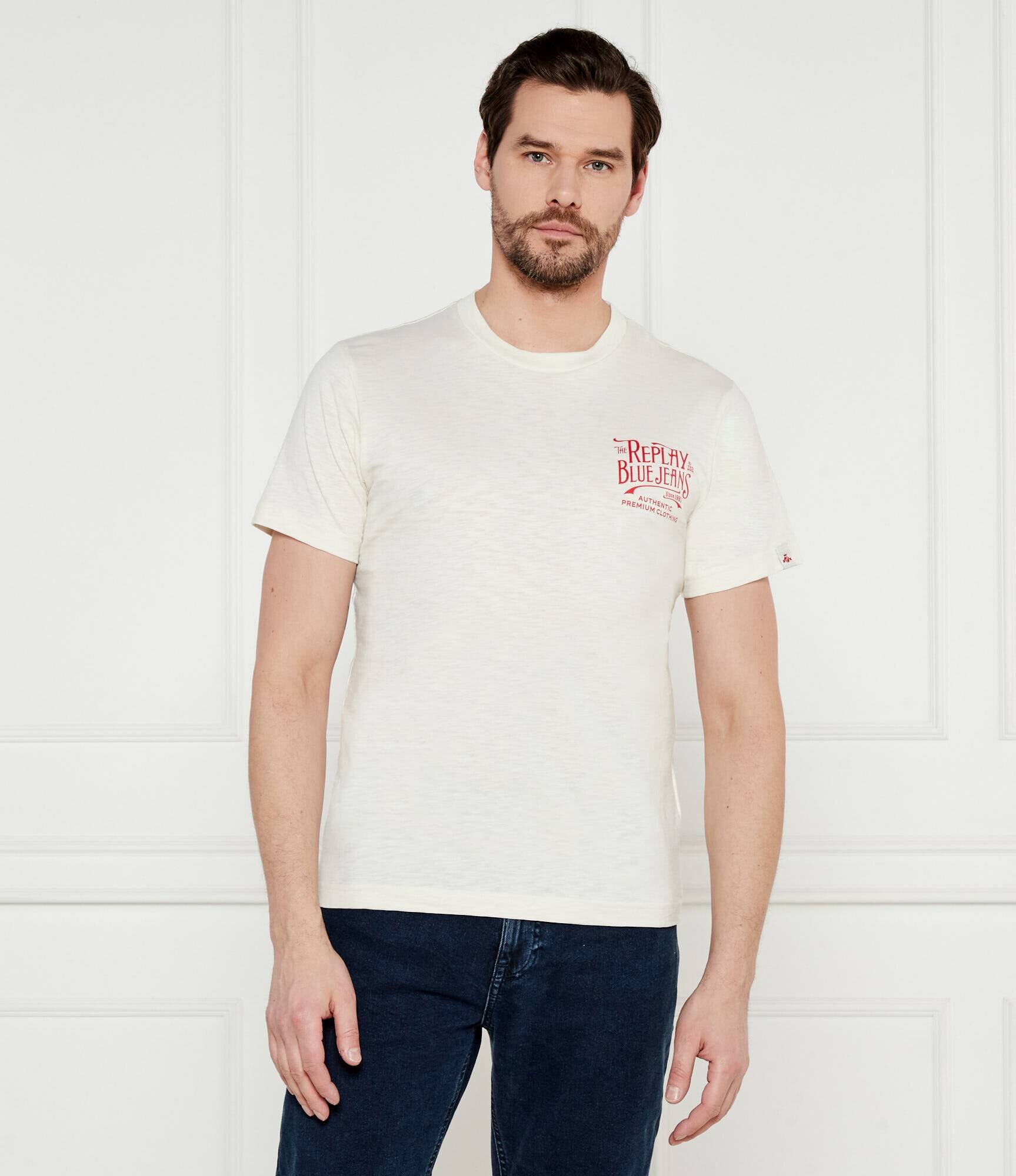 Replay Tricou Slub | regular fit