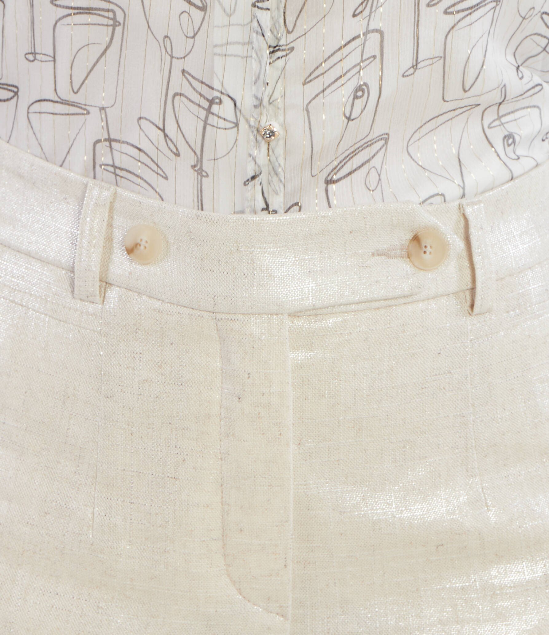 Riani Pantaloni Hose | Relaxed fit | cu adaos de in