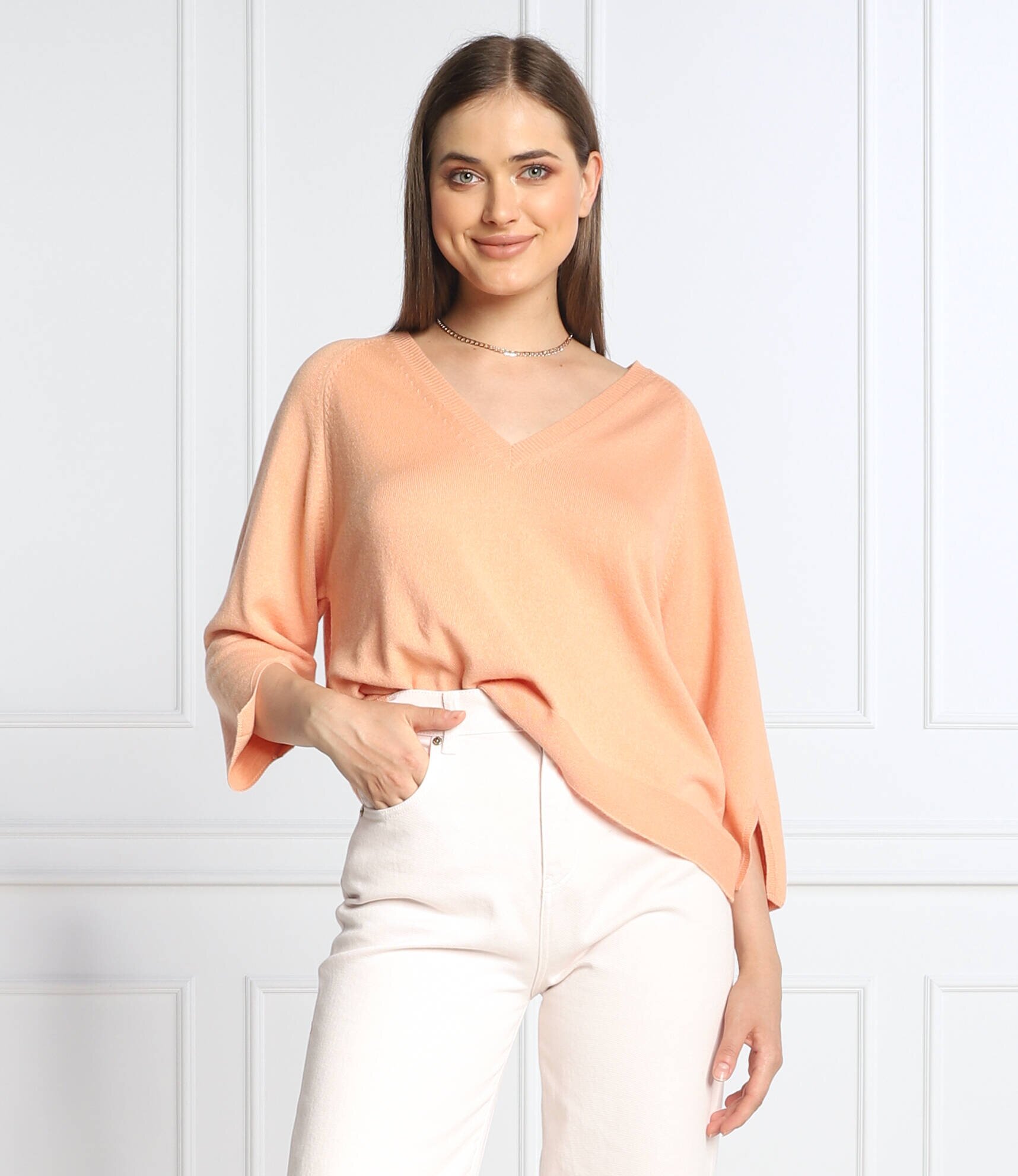 Riani Pulover | Loose fit cu adaos de lână și cașmir