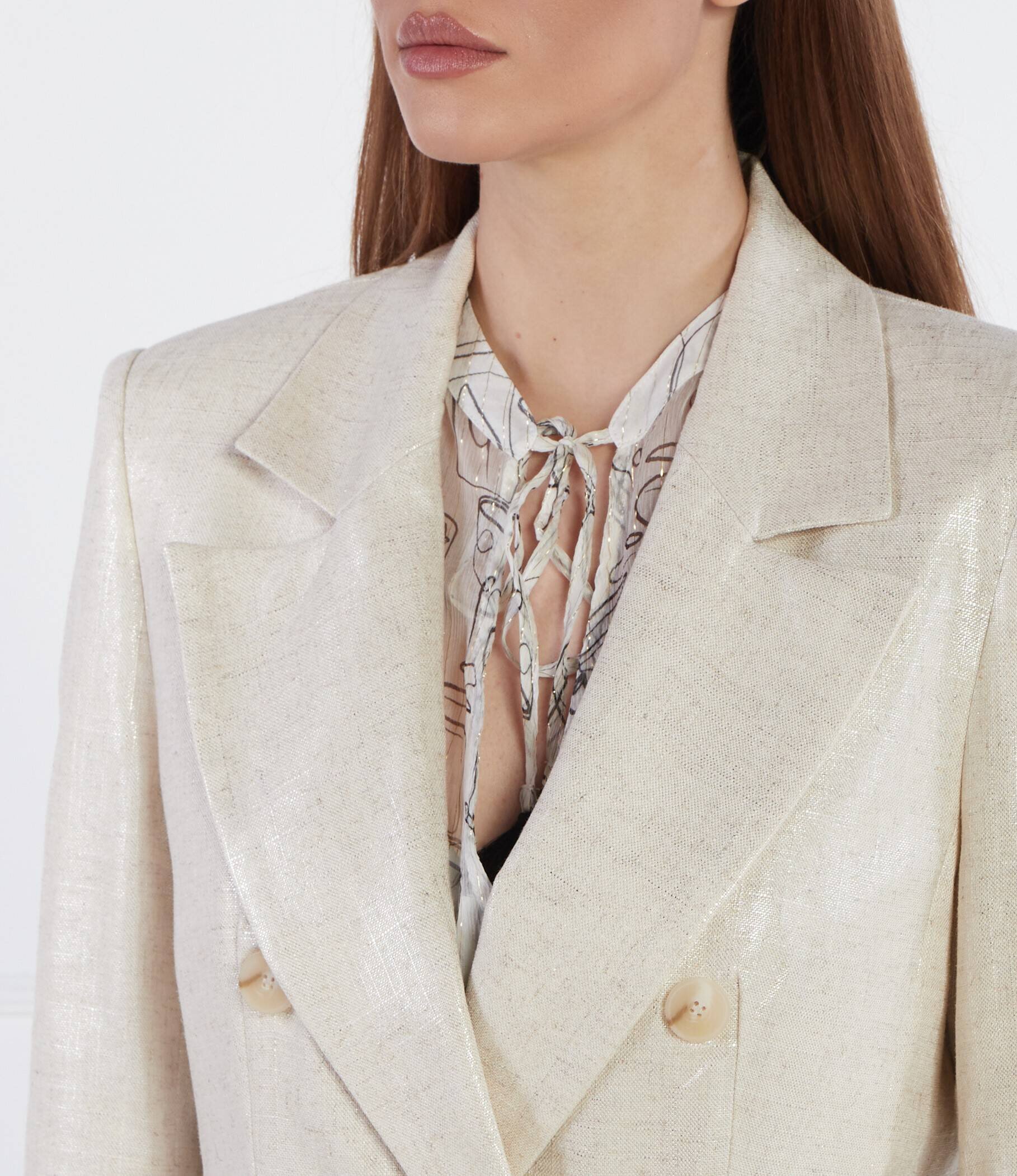 Riani Sacou Jacke-Blazerform | Slim Fit | cu adaos de in