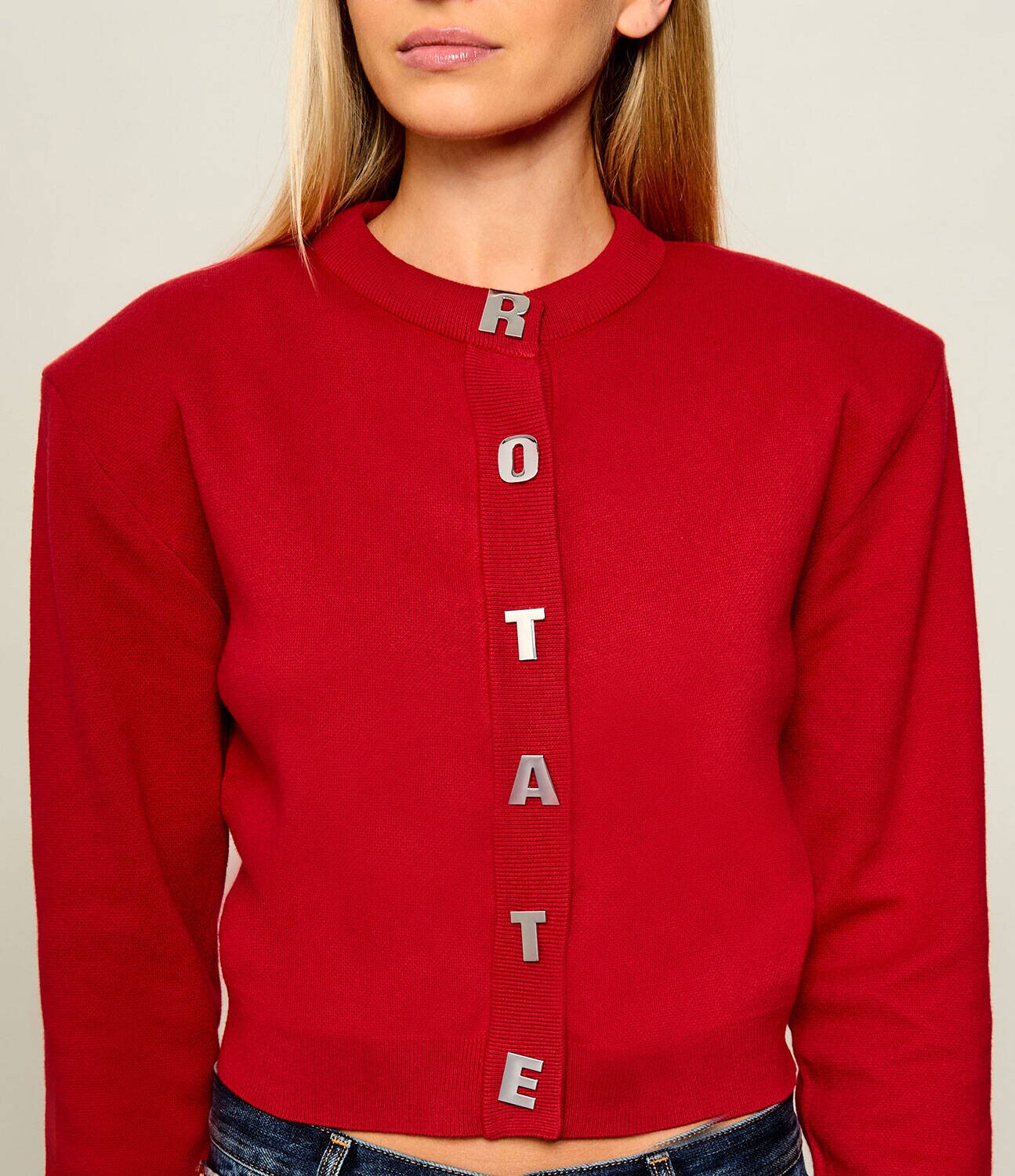 ROTATE Cardigan | regular fit cu adaos de cașmir