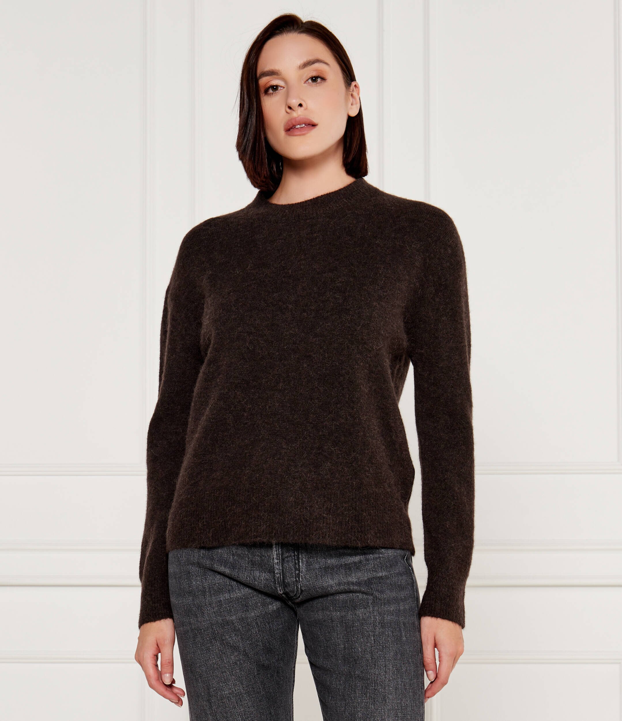 Samsøe Samsøe De lână pulover Anour | Loose fit