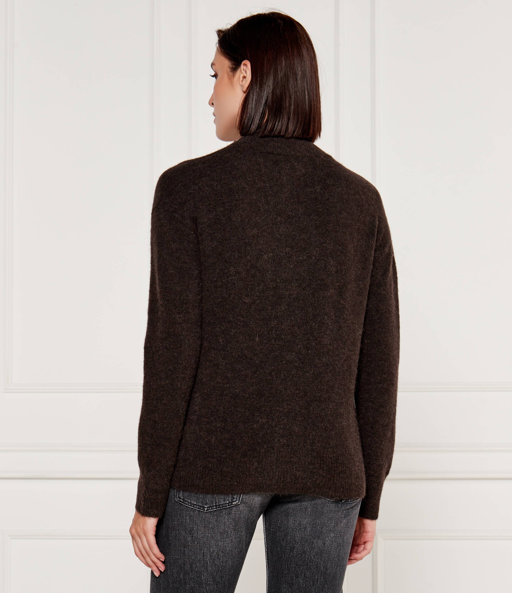 Samsøe Samsøe De lână pulover Anour | Loose fit