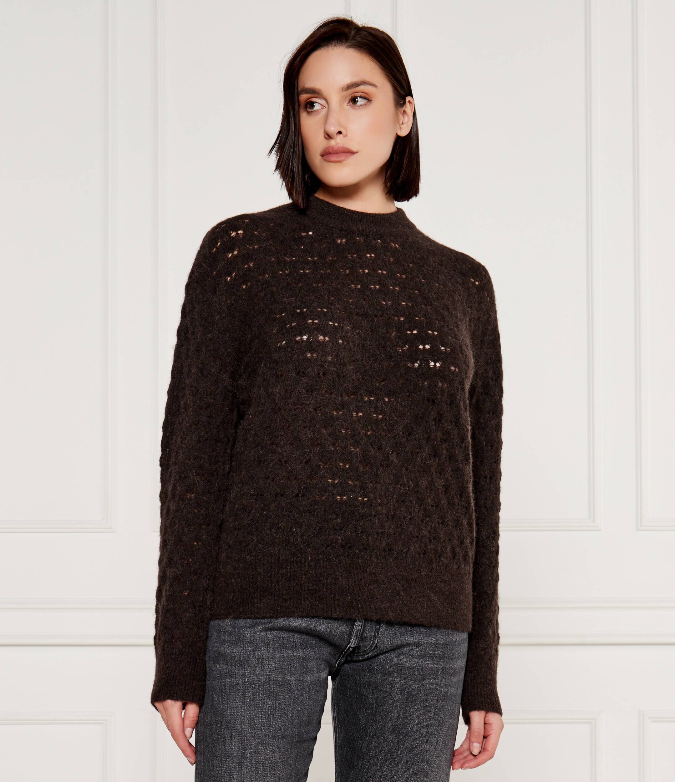Samsøe Samsøe De lână pulover Saanour | Classic fit