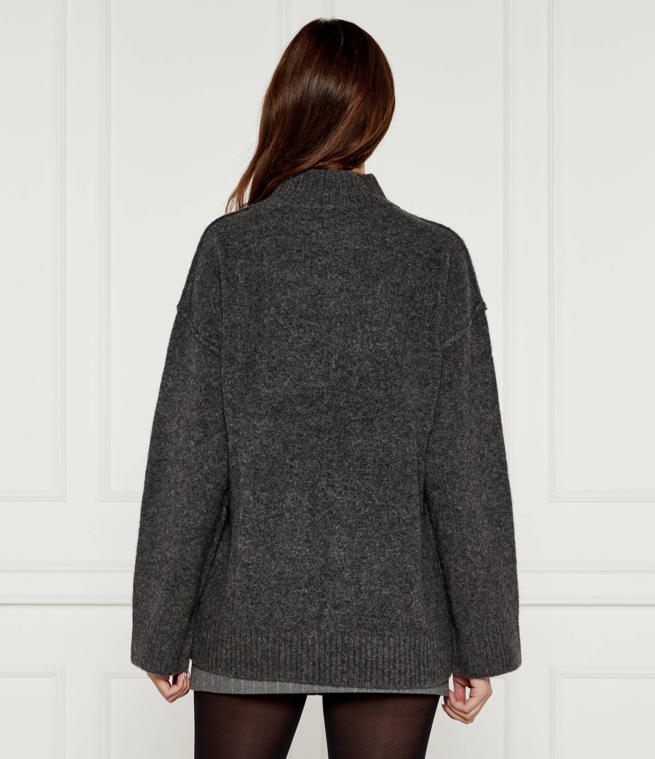 Samsøe Samsøe De lână pulover SACELESTE | Oversize fit