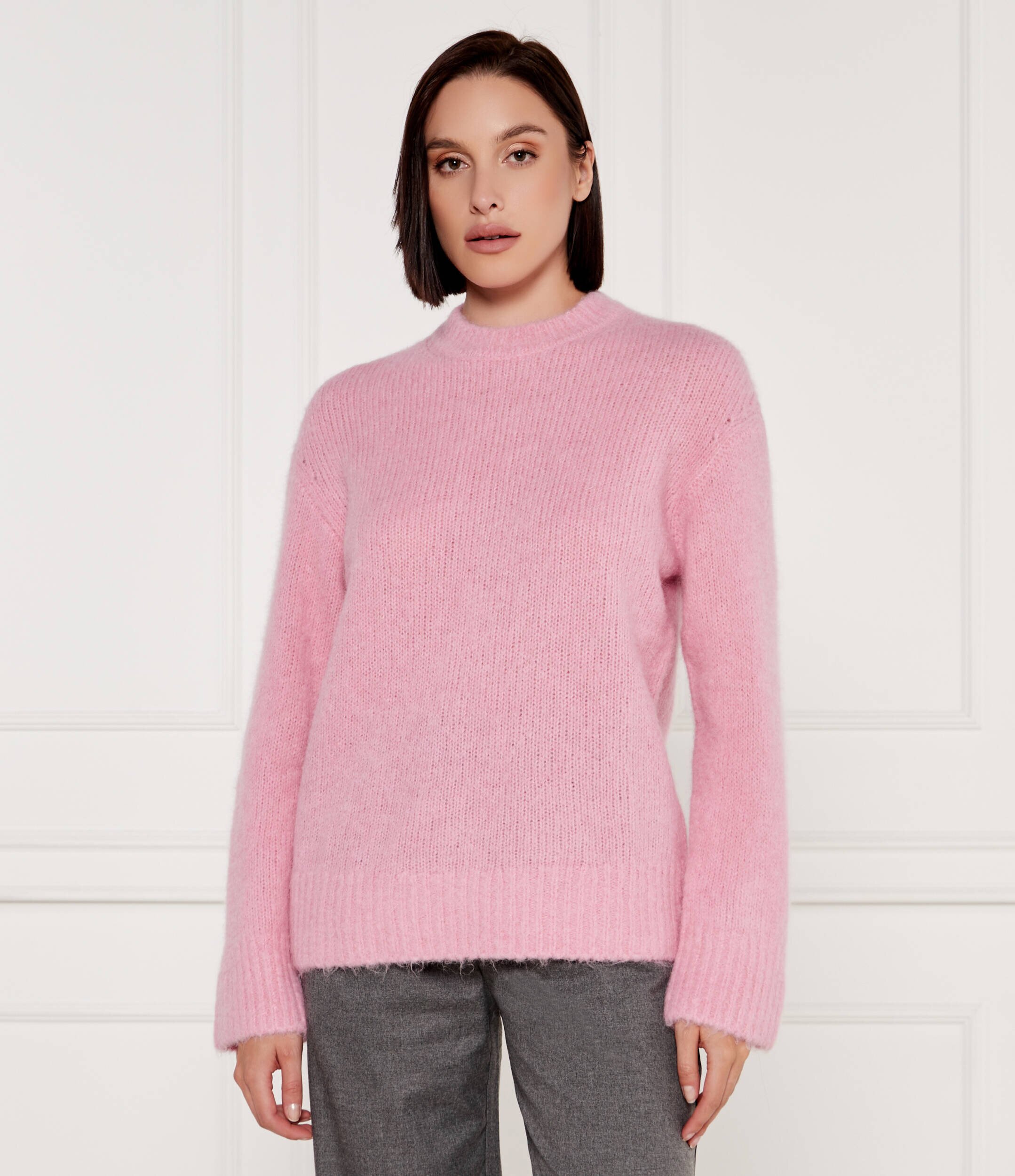Samsøe Samsøe De lână pulover SAJOAN | Loose fit