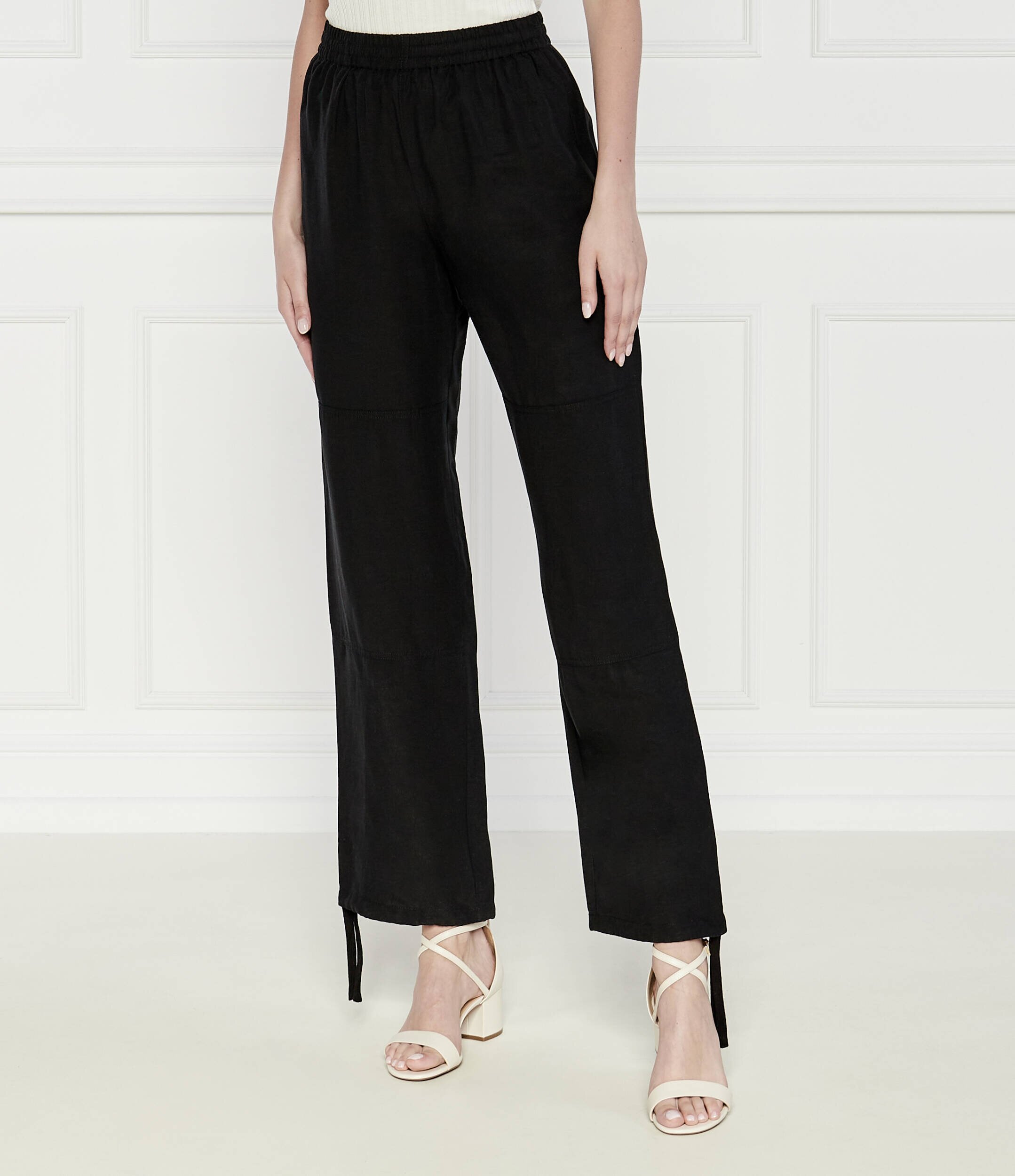 Samsøe Samsøe Pantaloni Sagira | Relaxed fit | cu adaos de in