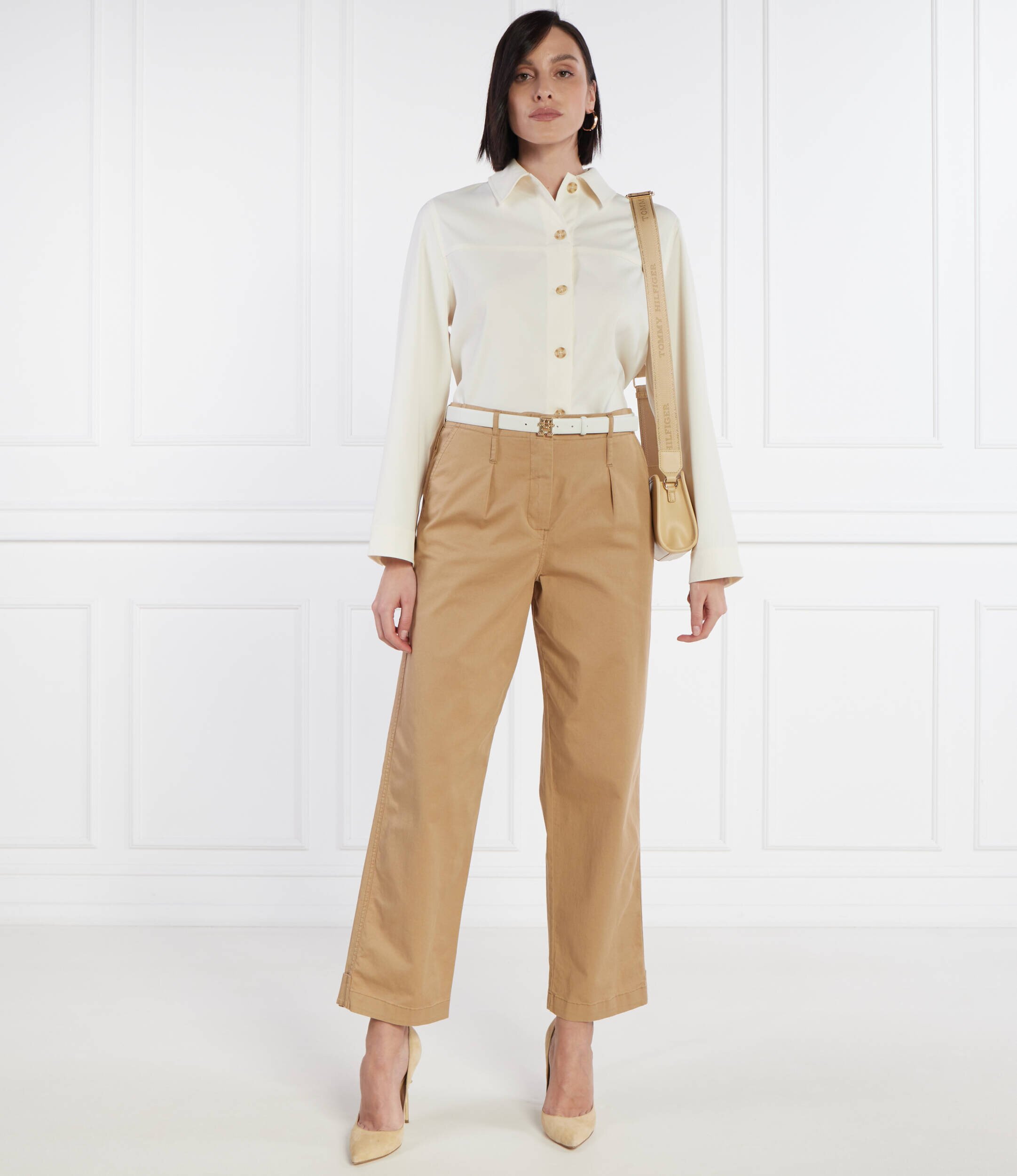 Samsøe Samsøe Pantaloni Salix NP 15129 | regular fit | cu adaos de in