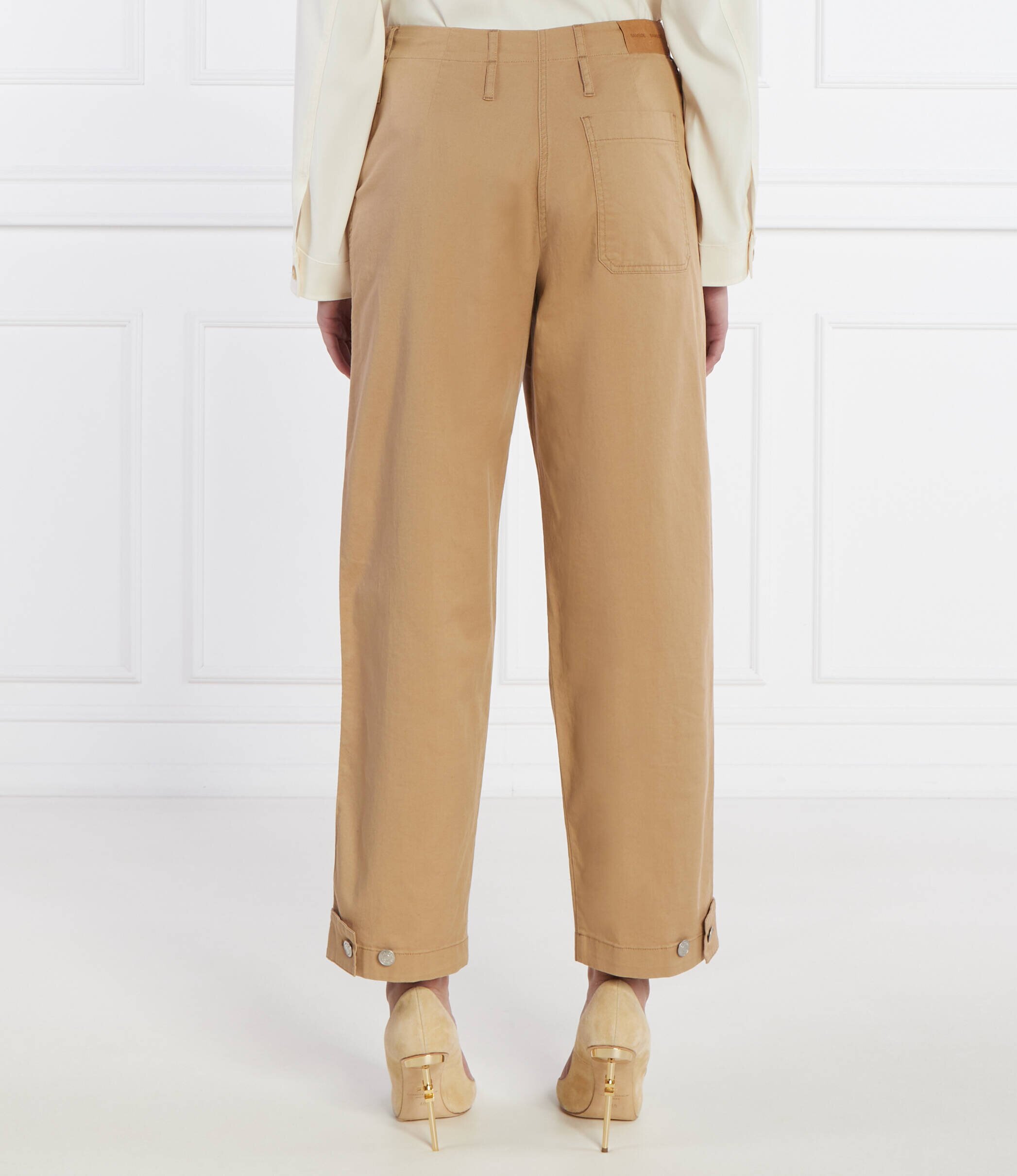 Samsøe Samsøe Pantaloni Salix NP 15129 | regular fit | cu adaos de in