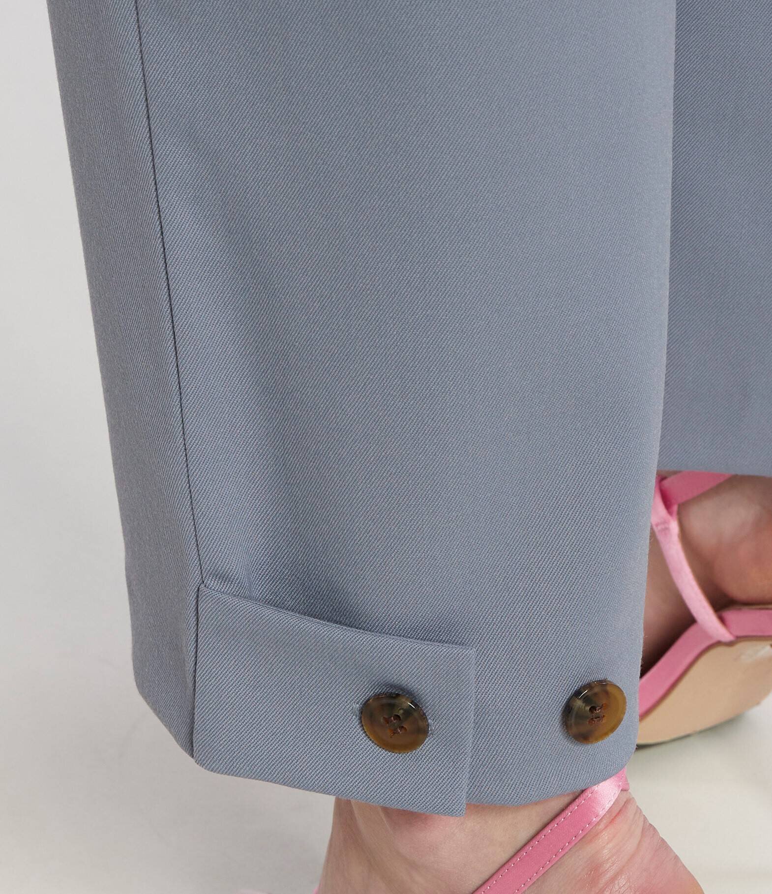 Samsøe Samsøe Pantaloni Saluz | Loose fit cu adaos de lână