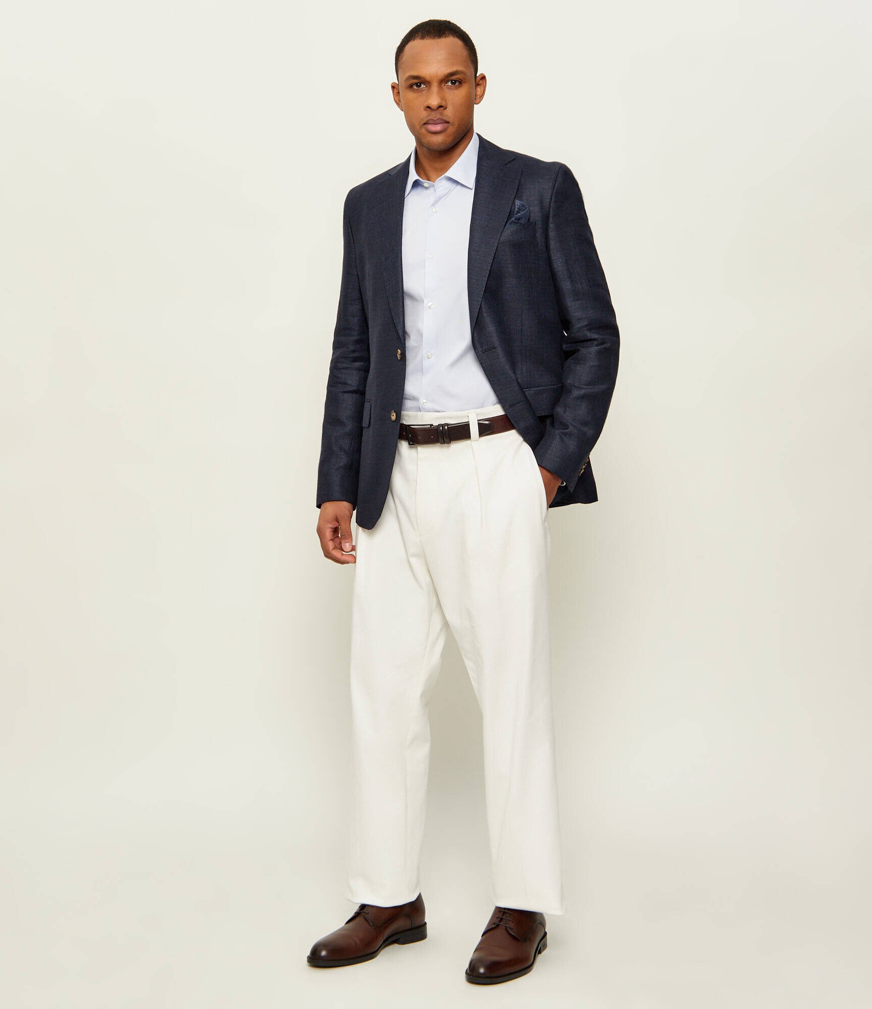 SAND COPENHAGEN De in sacou Star Napoli | Modern fit cu adaos de lână