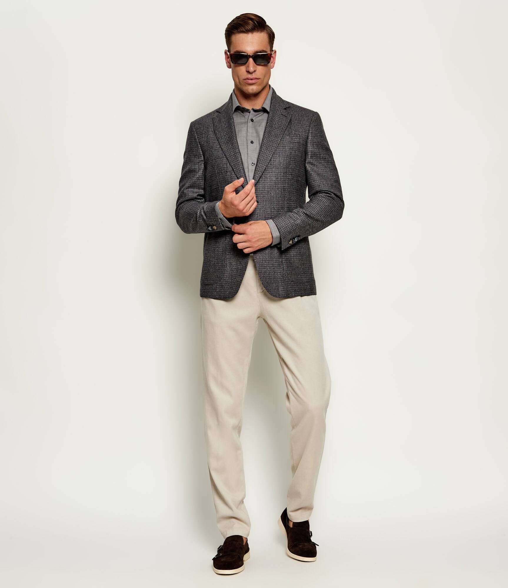 SAND COPENHAGEN De lână sacou Star Easy | Modern fit
