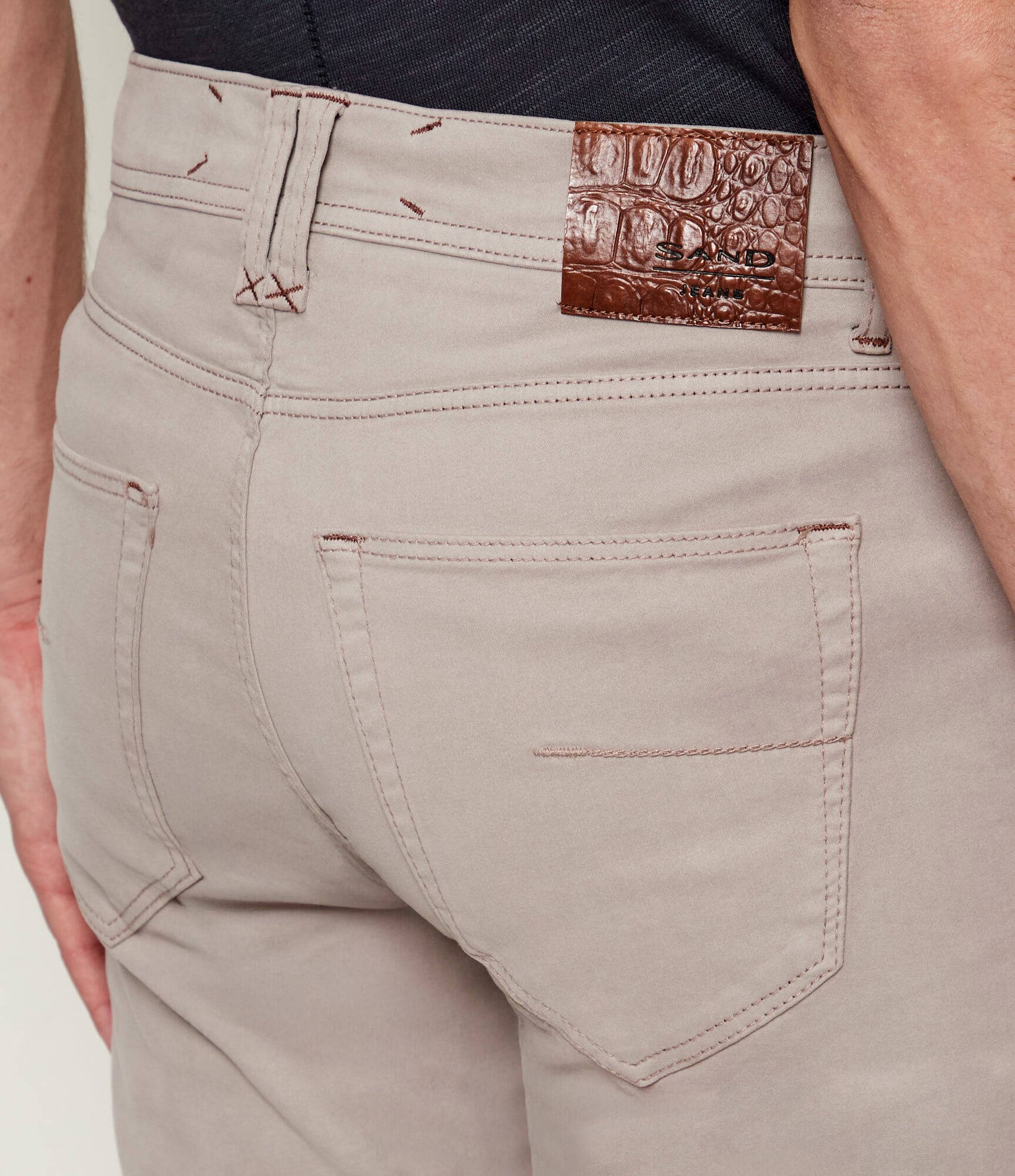 SAND COPENHAGEN Pantaloni Burton NS | Slim Fit
