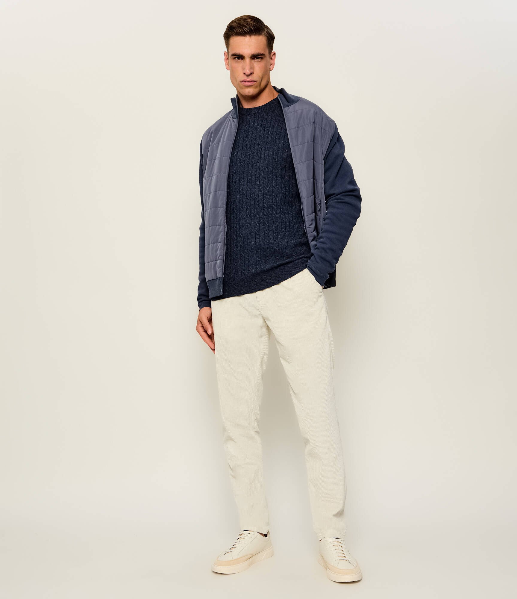 SAND COPENHAGEN Pulover Iq | regular fit cu adaos de lână și cașmir