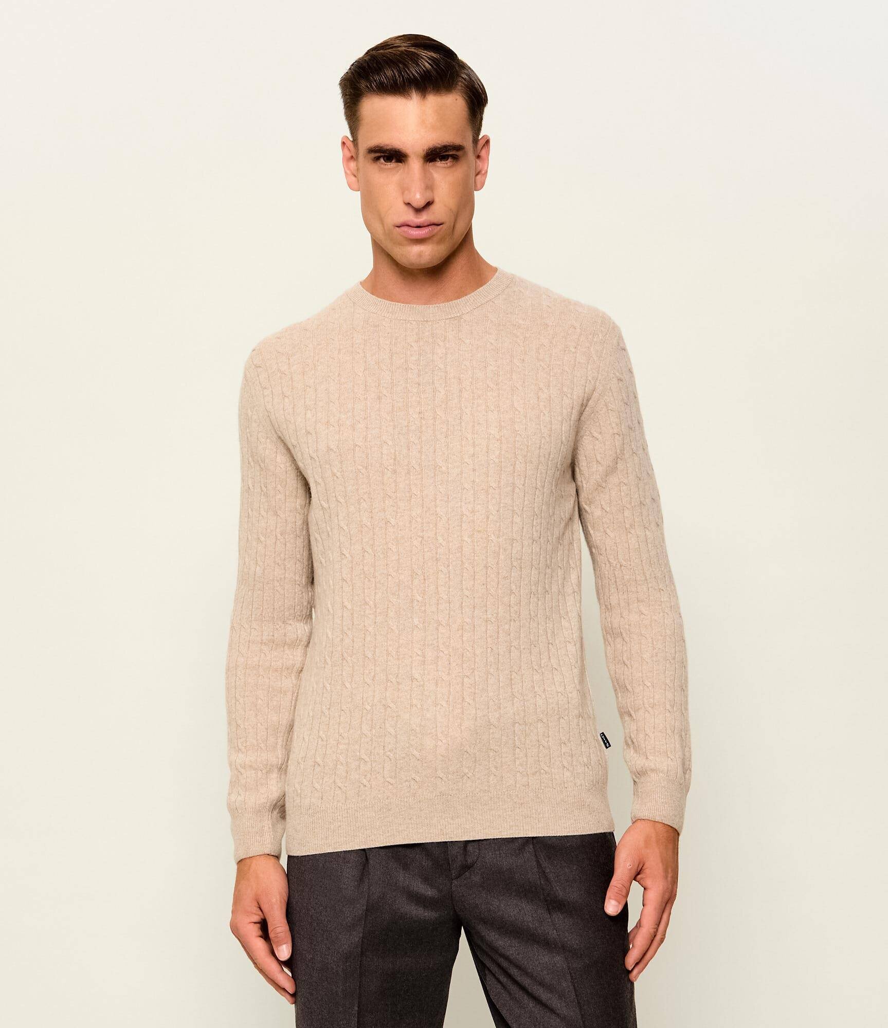 SAND COPENHAGEN Pulover Iq | regular fit cu adaos de lână și cașmir