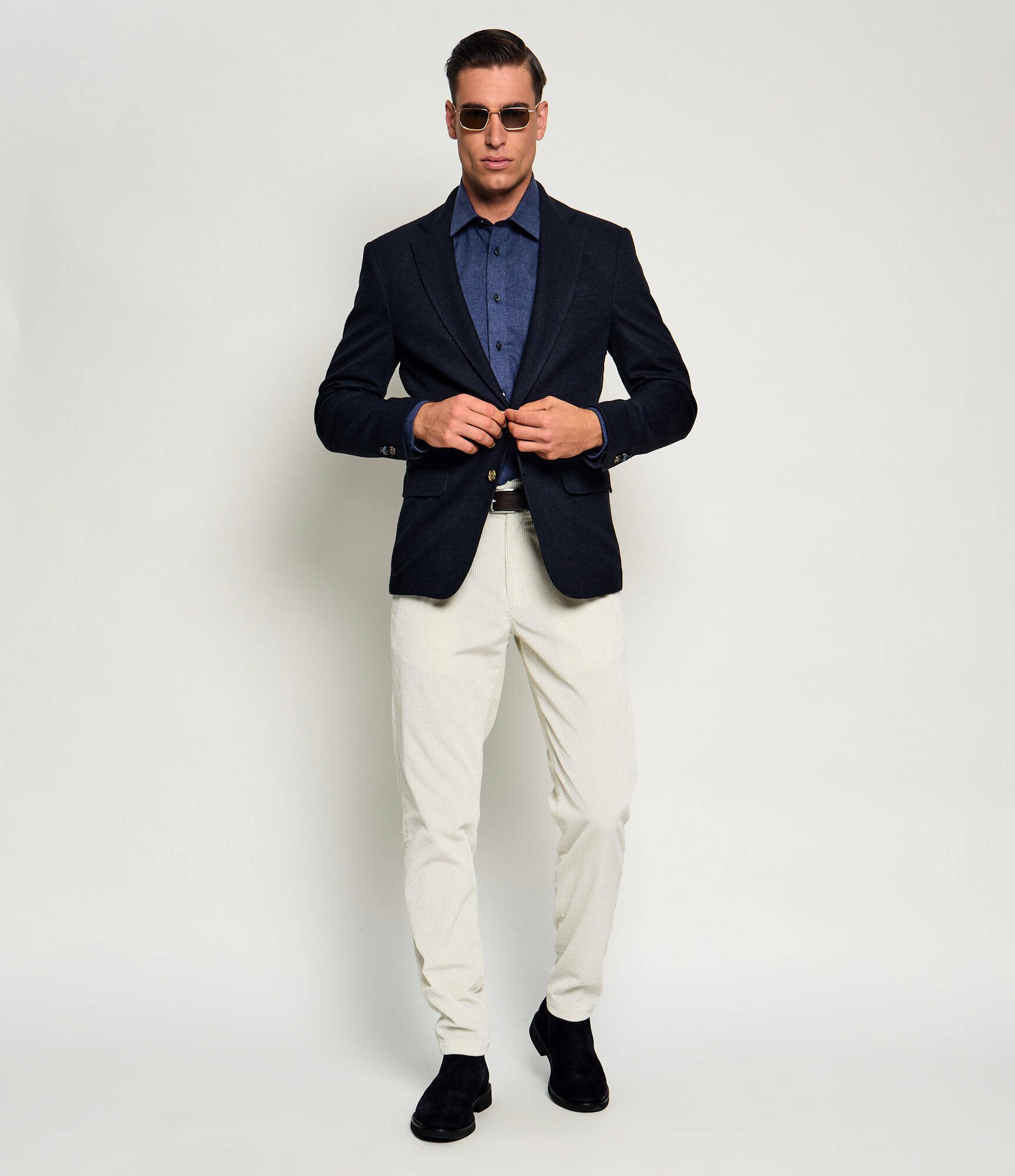 SAND COPENHAGEN Sacou Star Easy | Modern fit cu adaos de lână