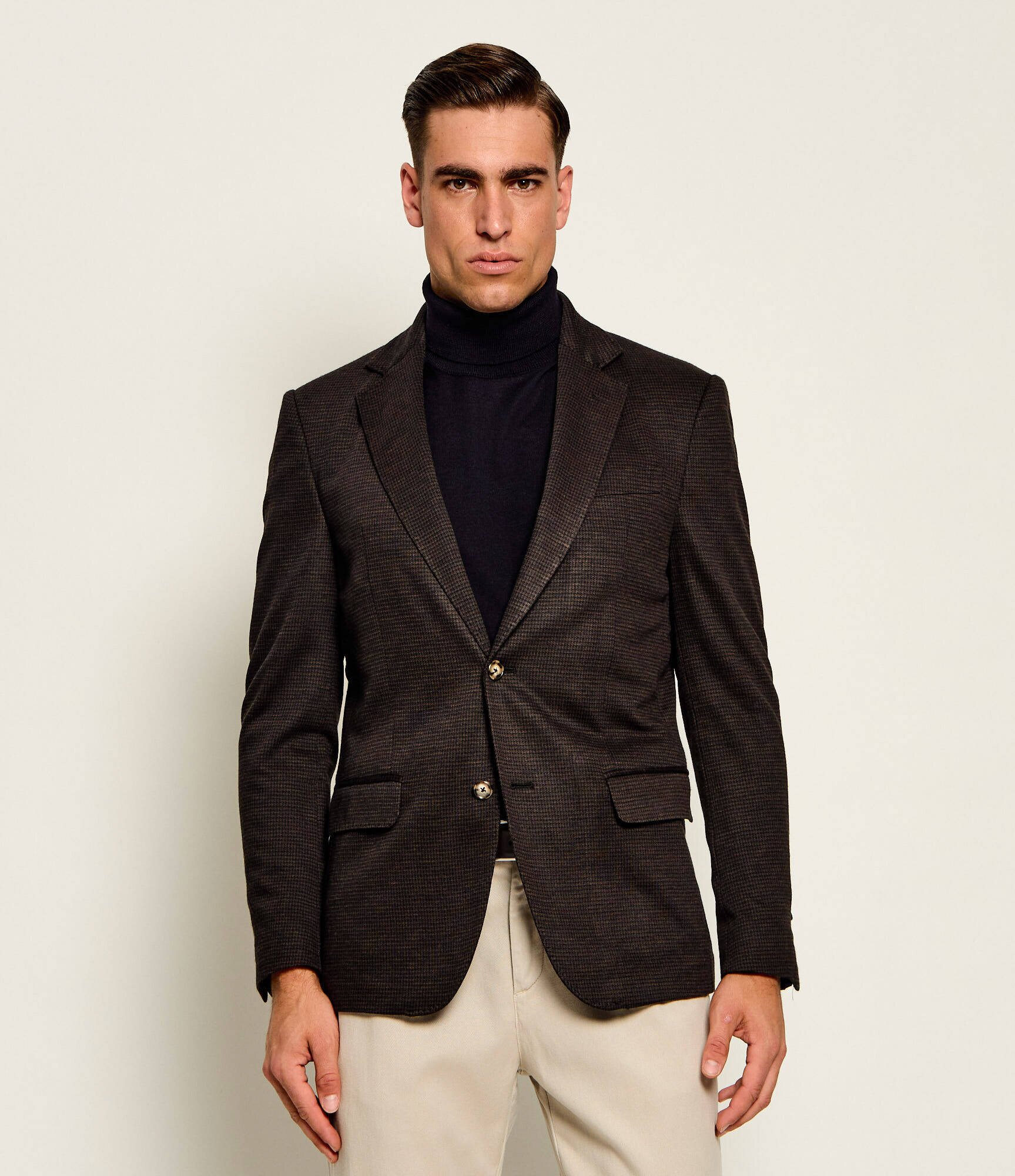 SAND COPENHAGEN Sacou Star Easy | Modern fit cu adaos de lână