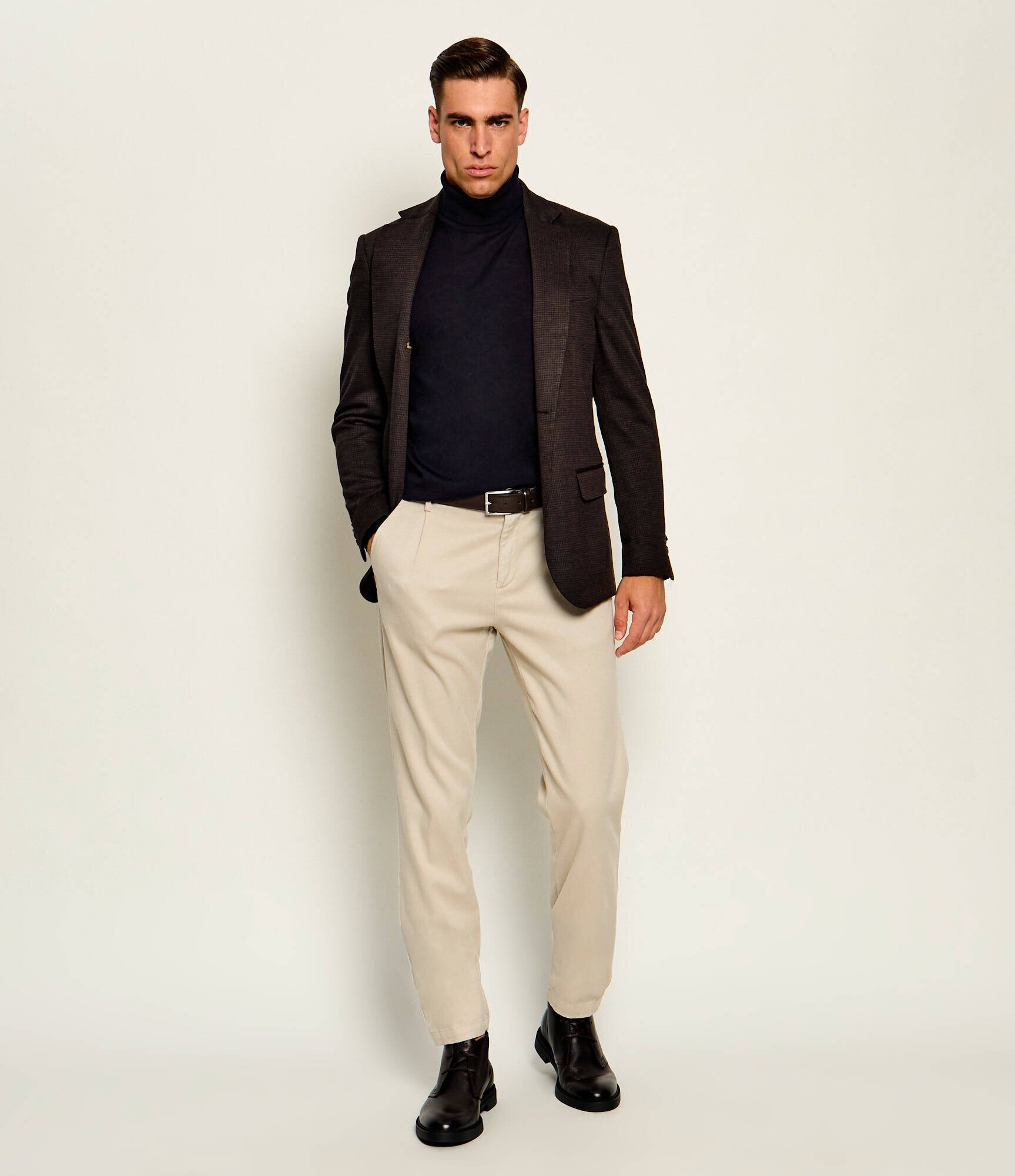 SAND COPENHAGEN Sacou Star Easy | Modern fit cu adaos de lână