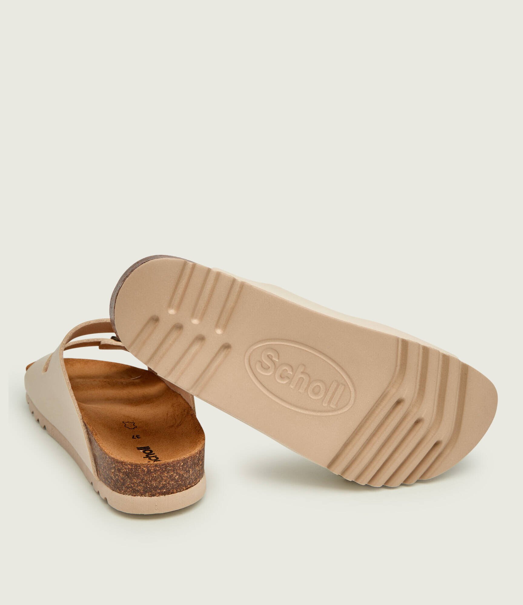 Scholl Șlapi JOSEPHINE | piele întoarsă