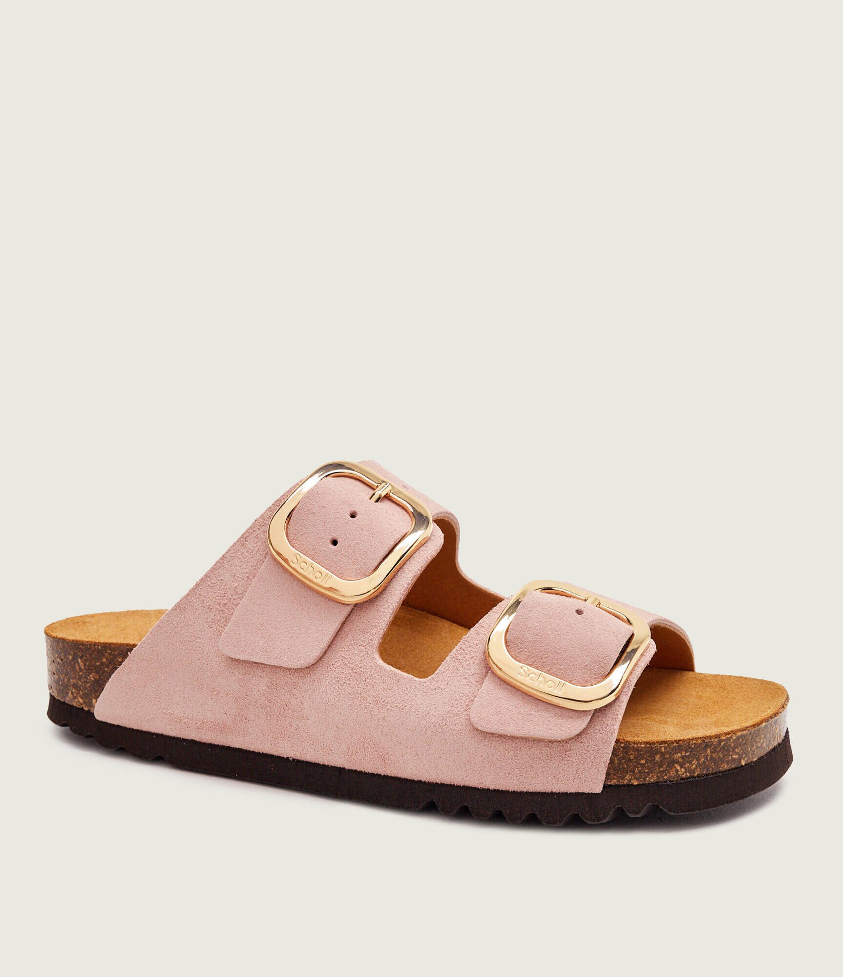 Scholl Șlapi NOELLE | piele întoarsă