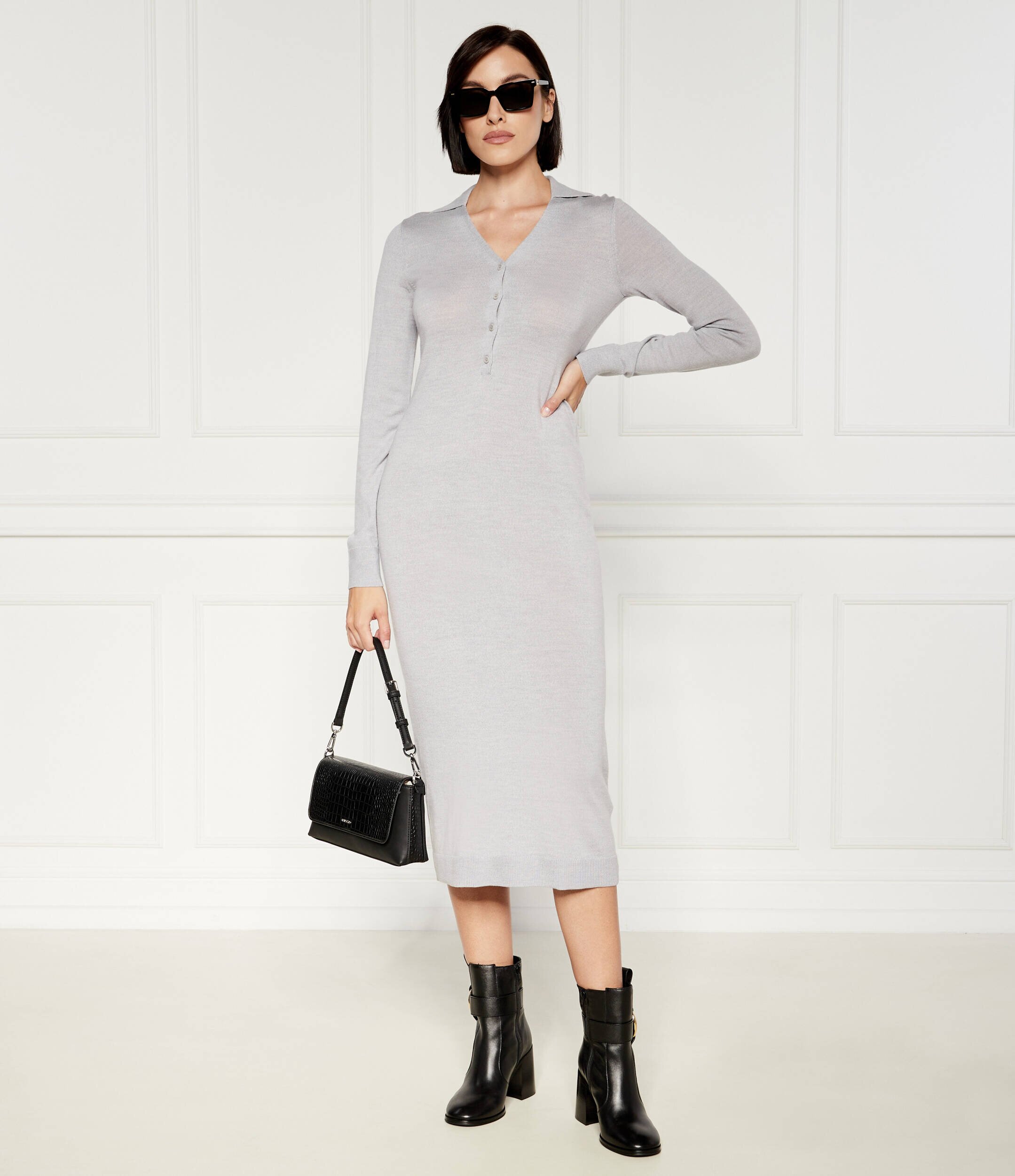See By Chloé De piele botine cu toc