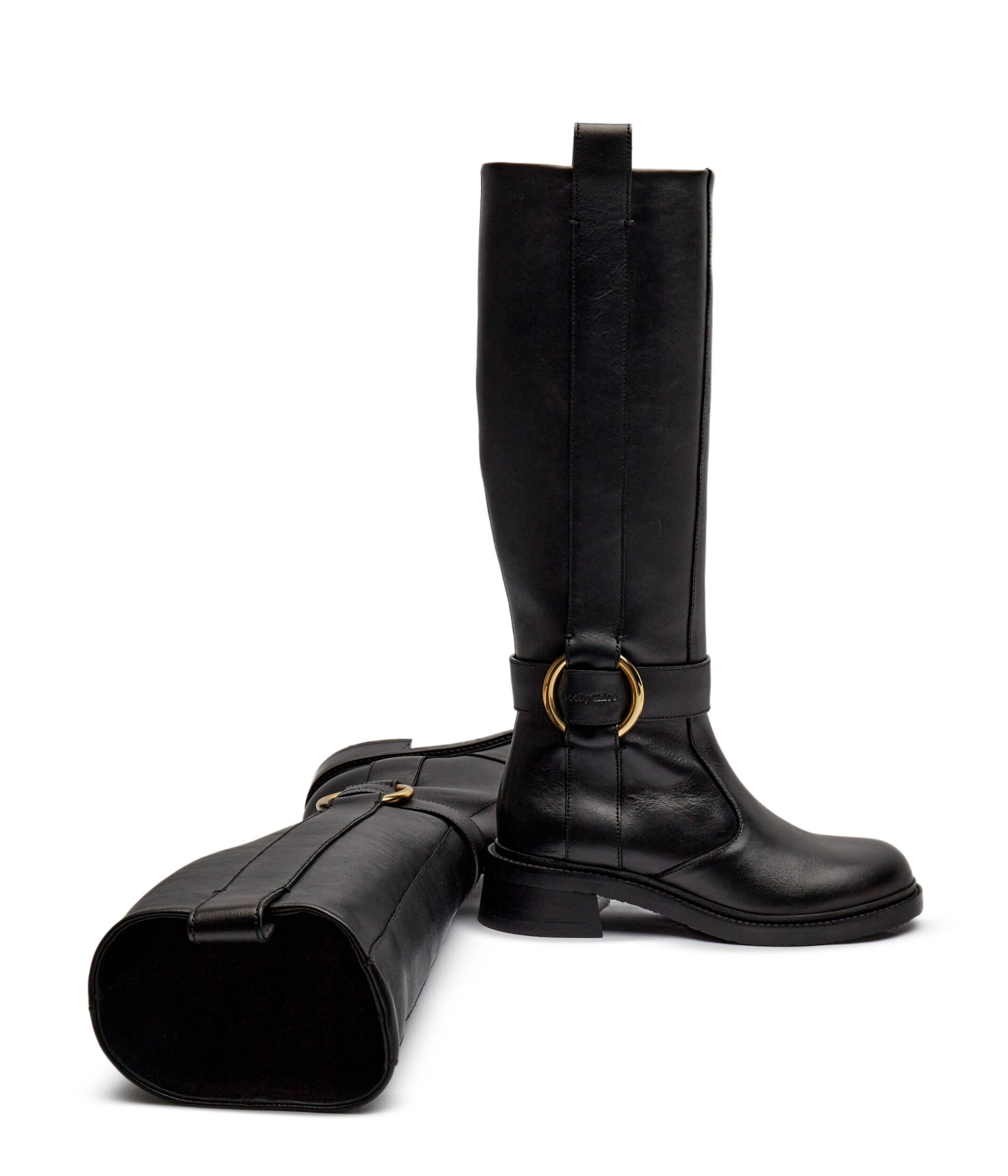 See By Chloé De piele cizme de echitație Tina