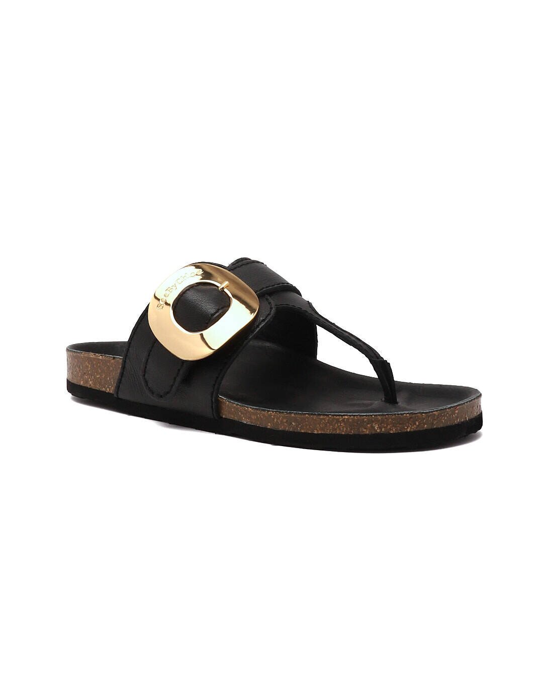 See By Chloé De piele flip flops