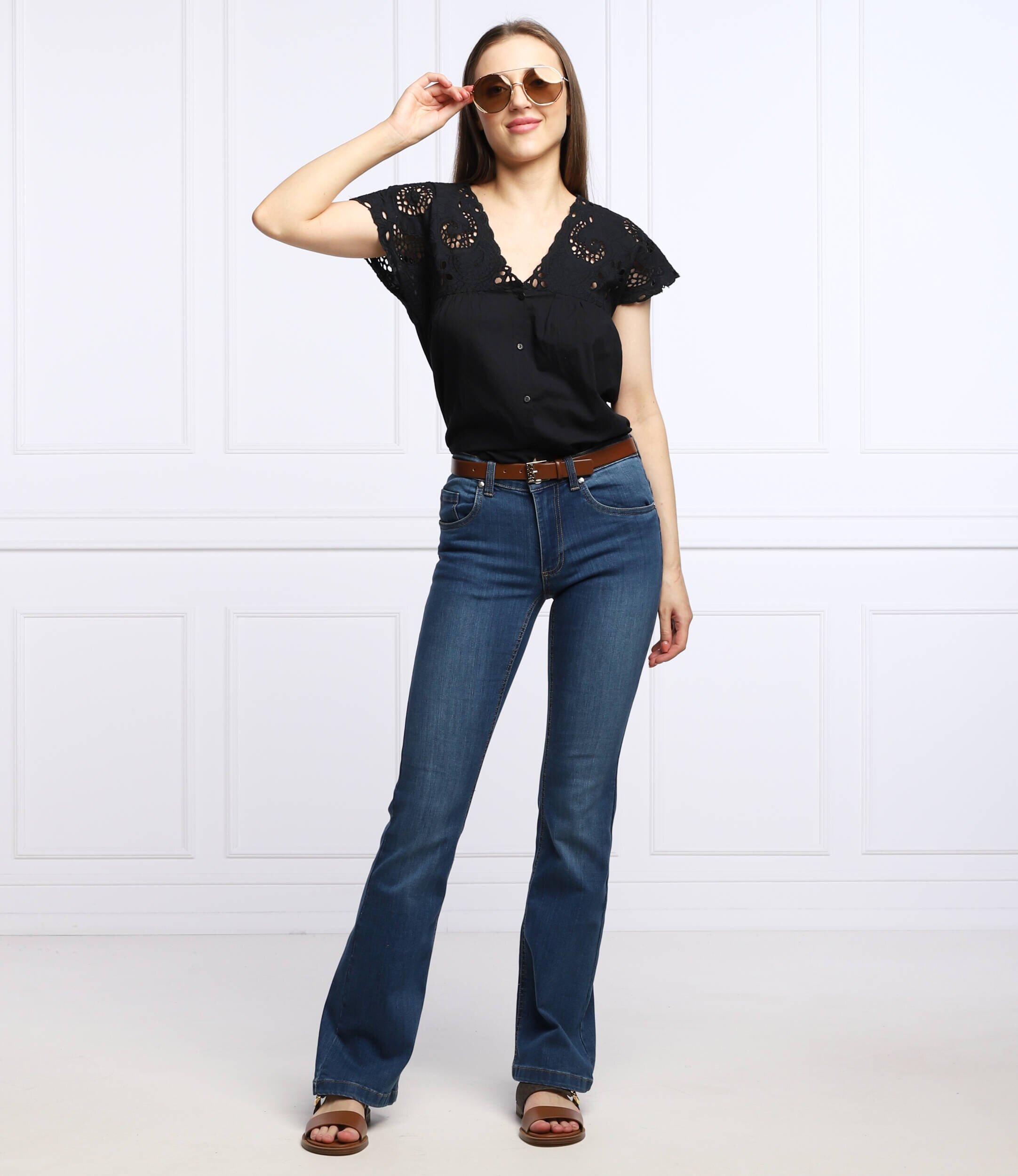 Silvian Heach Blugi LODI(FARRAH) | flare fit