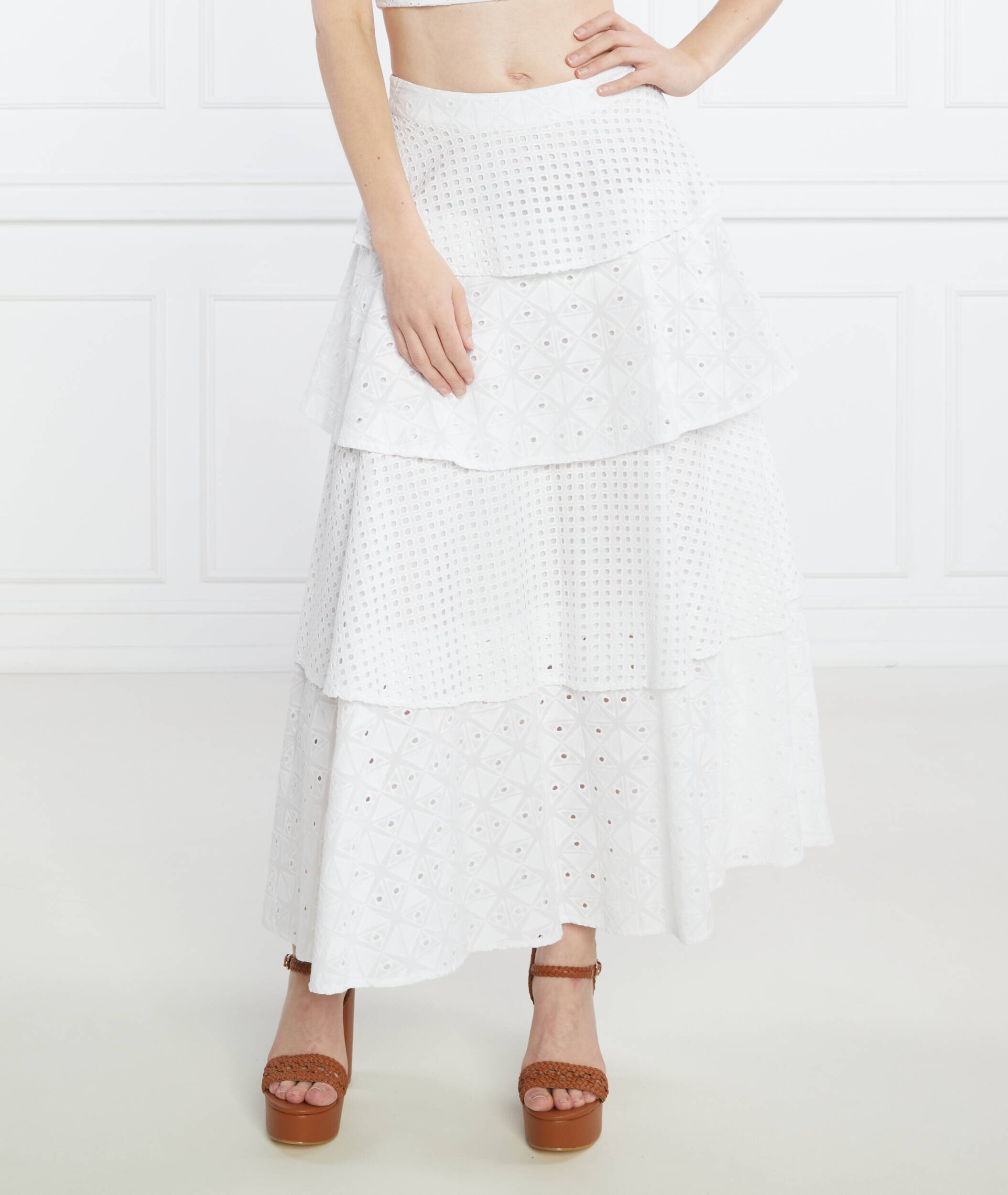 Silvian Heach Fustă LONG SKIRT ZAKOL