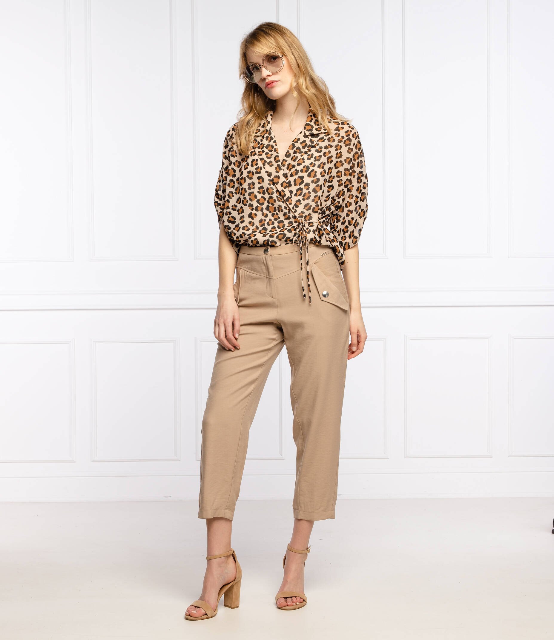Silvian Heach Pantaloni AGUADILLA | Straight fit | high waist