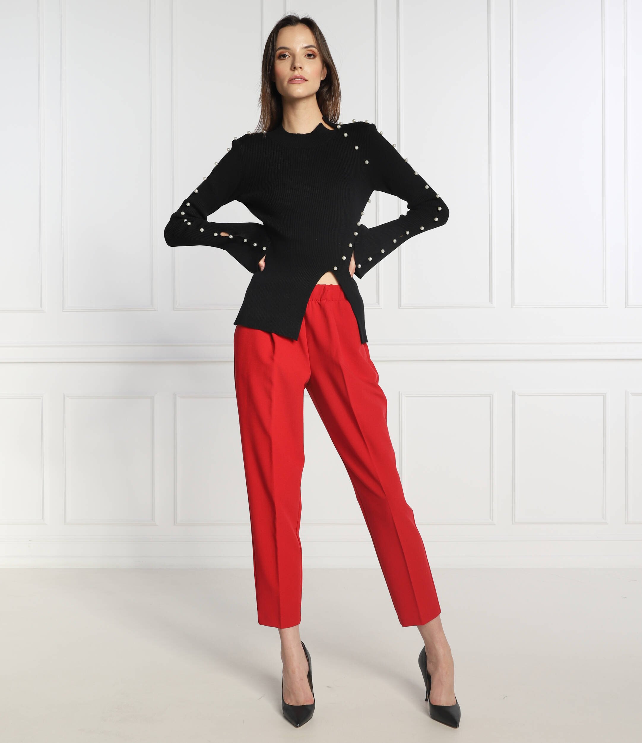 Silvian Heach Pulover HERRIZ | Slim Fit cu adaos de lână