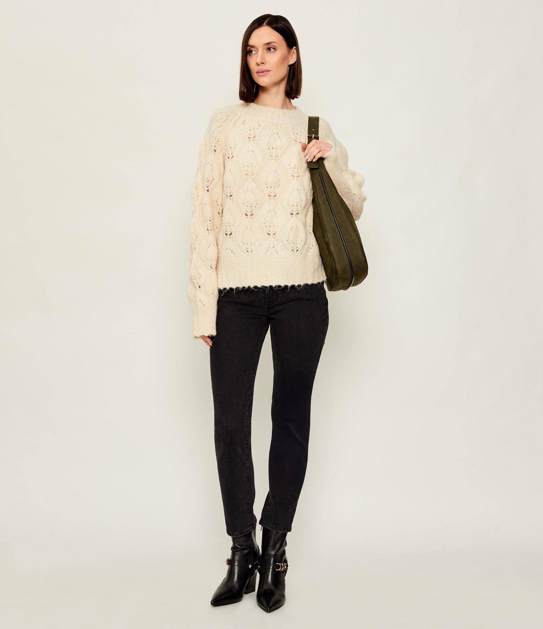 Silvian Heach Pulover | Oversize fit cu adaos de lână